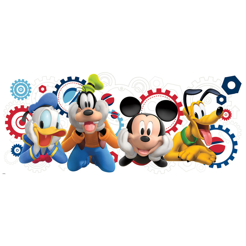 RoomMates Mickey & Friends - Mickey Mouse Clubhouse Capers Peel and Stick Giant Wall Decals