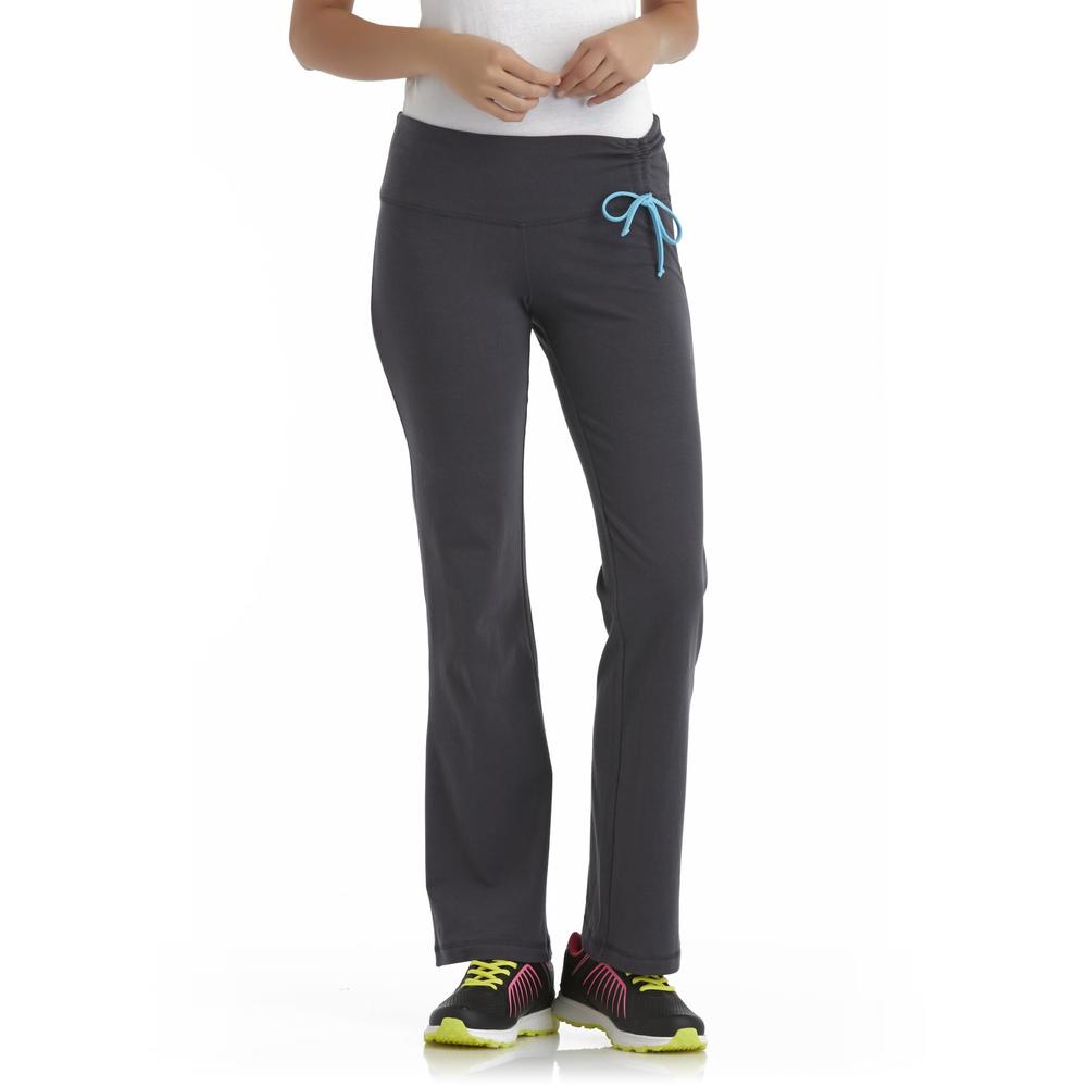 Everlast&reg; Sport Women's Slim Fit Shirred Yoga Pants