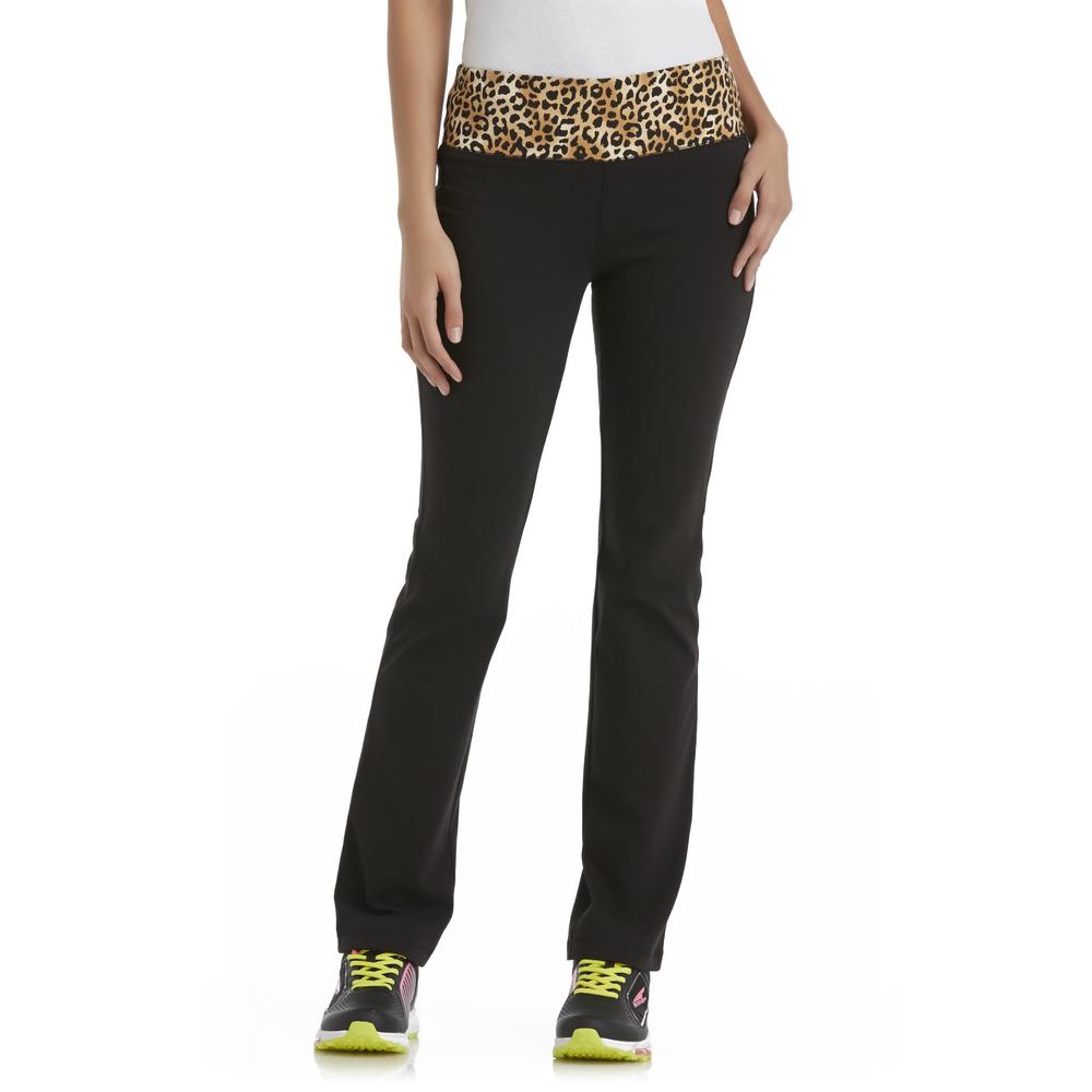 Everlast&reg; Sport Women's Yoga Pants - Leopard