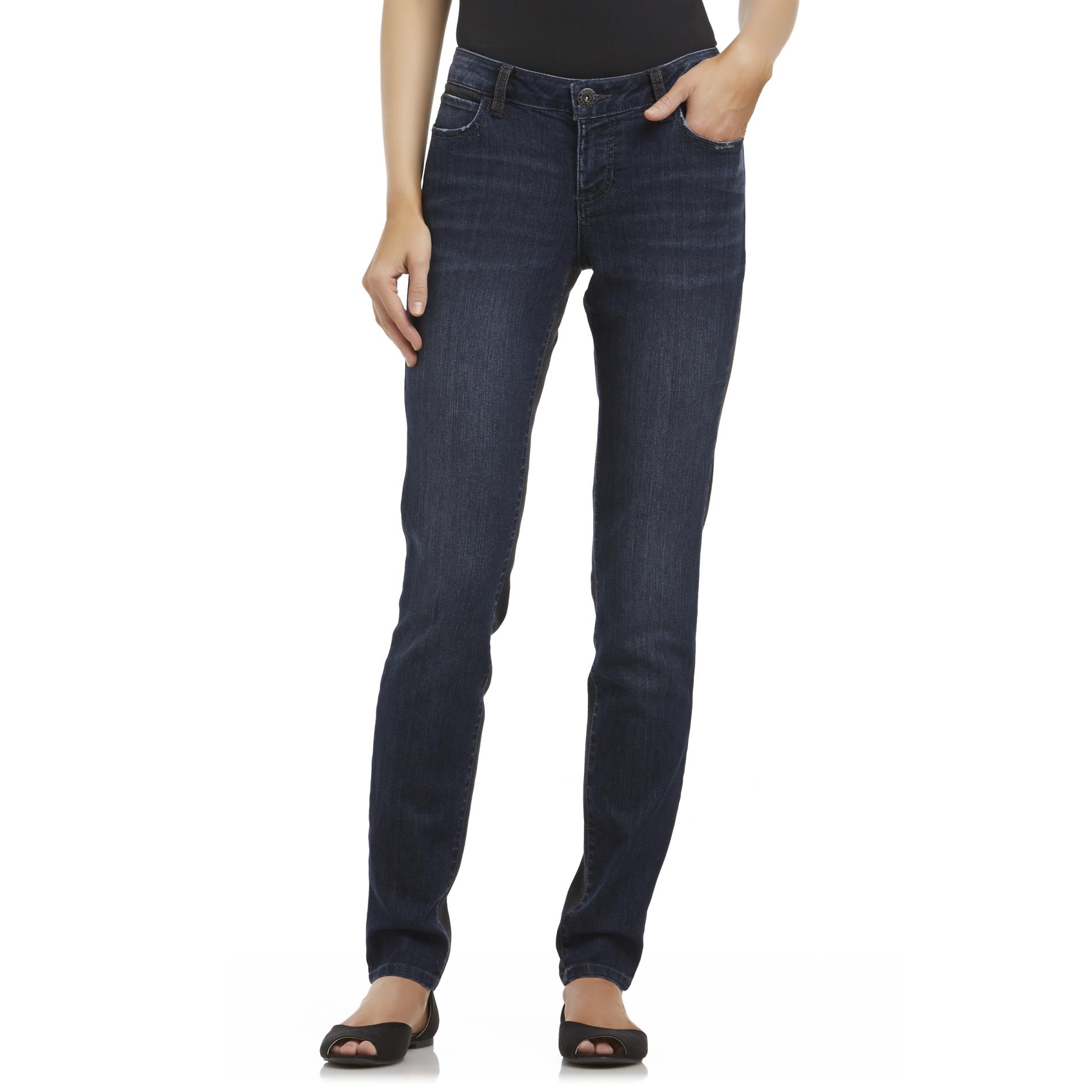 Route 66 Women's Skinny Jeans - Colorblock