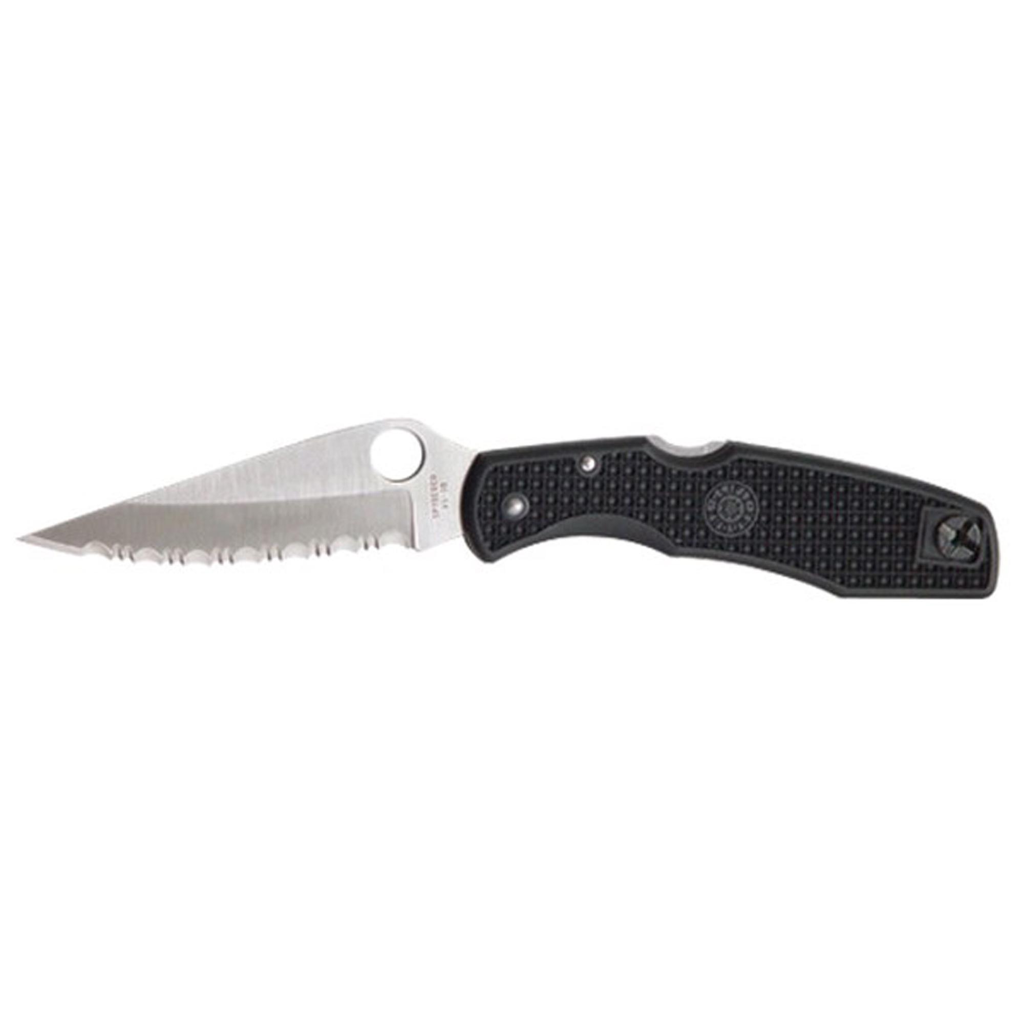 Spyderco Endura4 Lightweight Black FRN Spyderedge Knife
