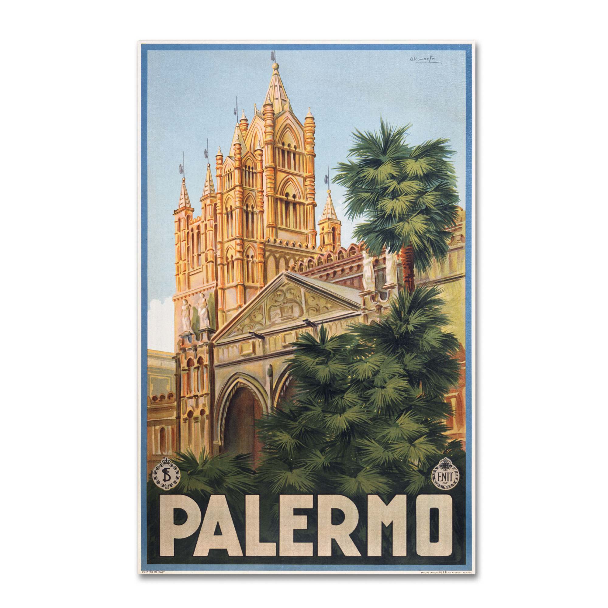 Trademark Global 'Palermo' Canvas Art