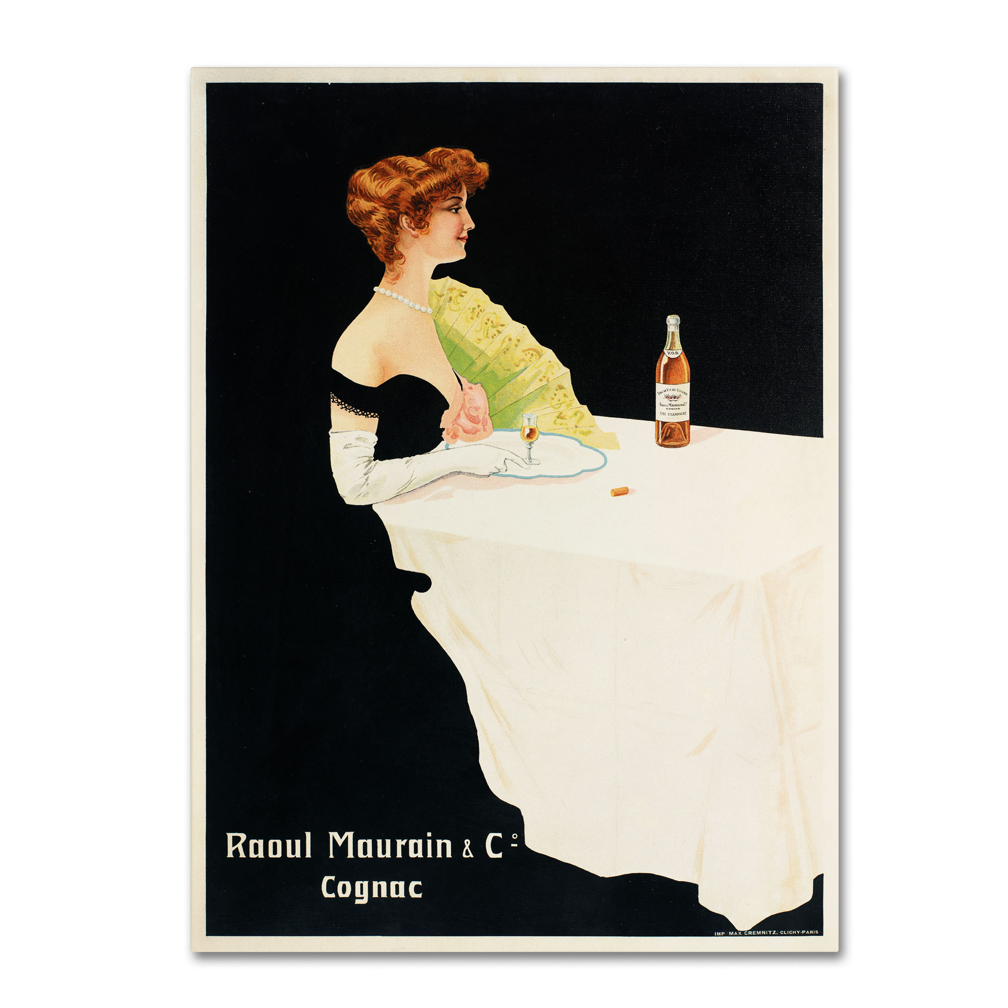 Trademark Global 'Raoul Maurain and Co Cognac' Canvas Art