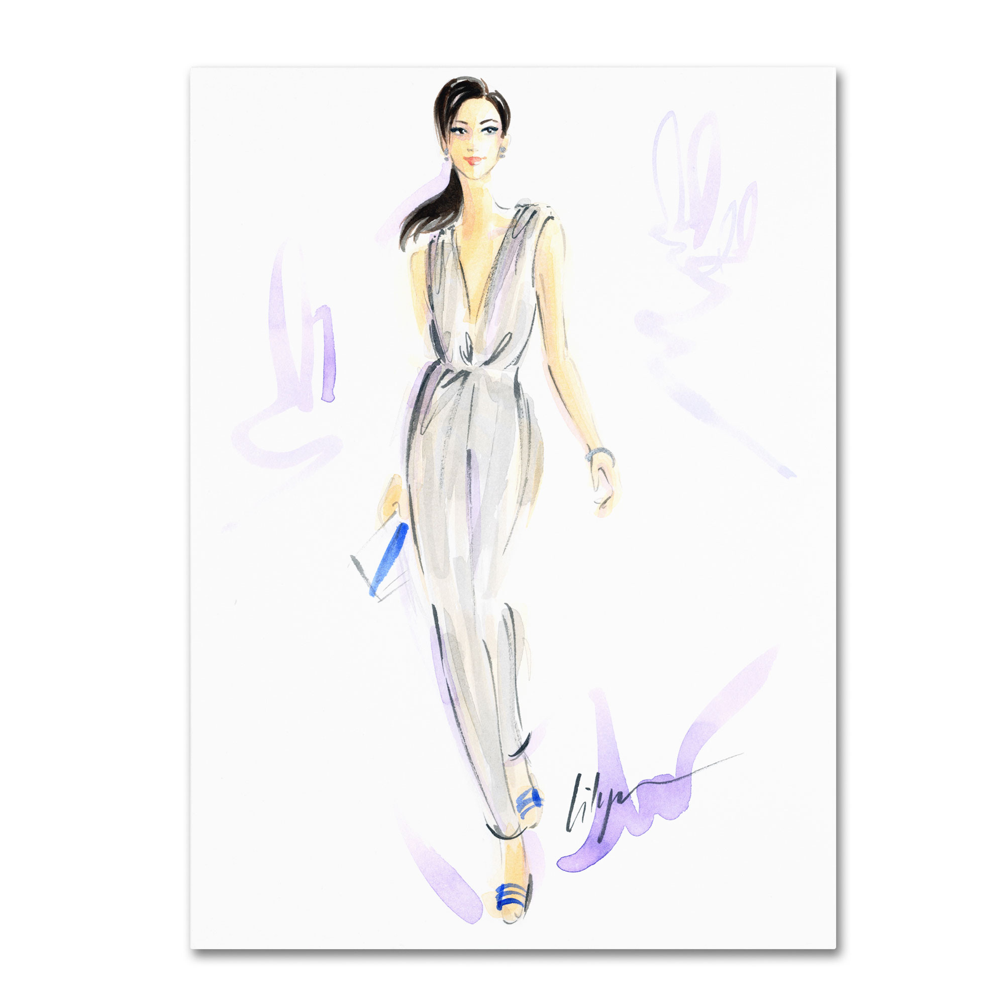 Trademark Global Jennifer Lilya 'Silver Wear' Canvas Art