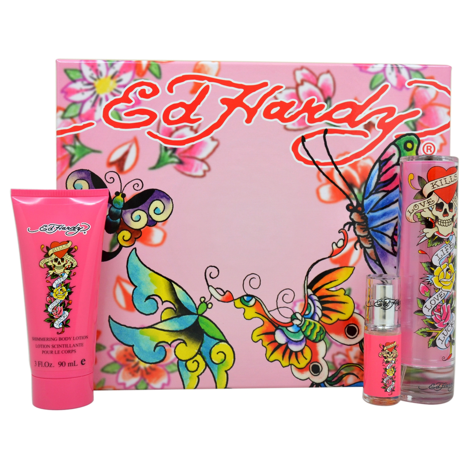 Ed Hardy by  for Women - 3 pc Gift Set