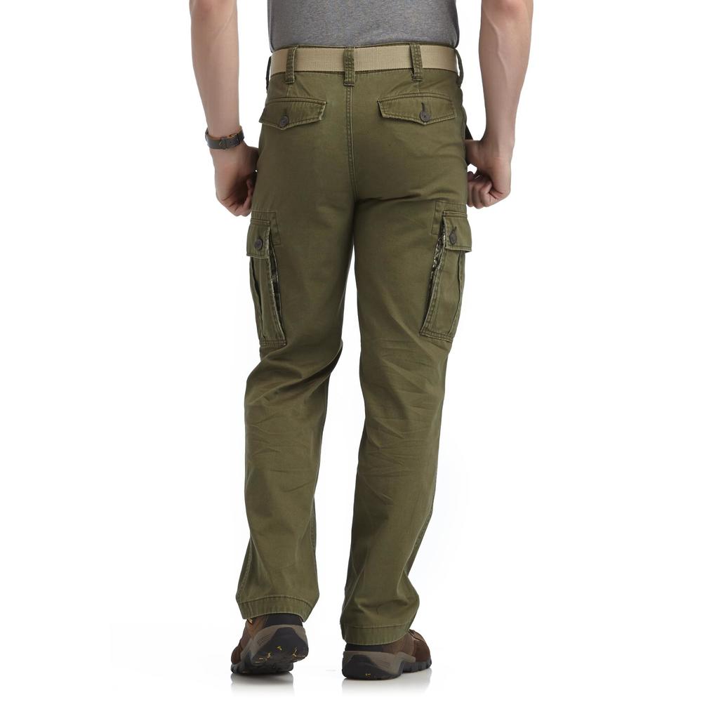 WearFirst Men's Cargo Pants &  Belt