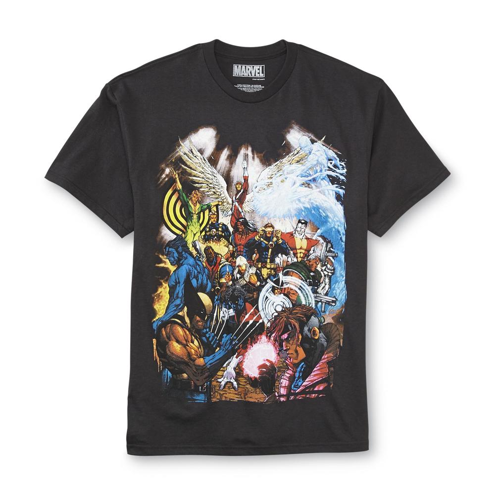Screen Tee Market Brands Young Men's Uncanny X-Men Graphic T-Shirt