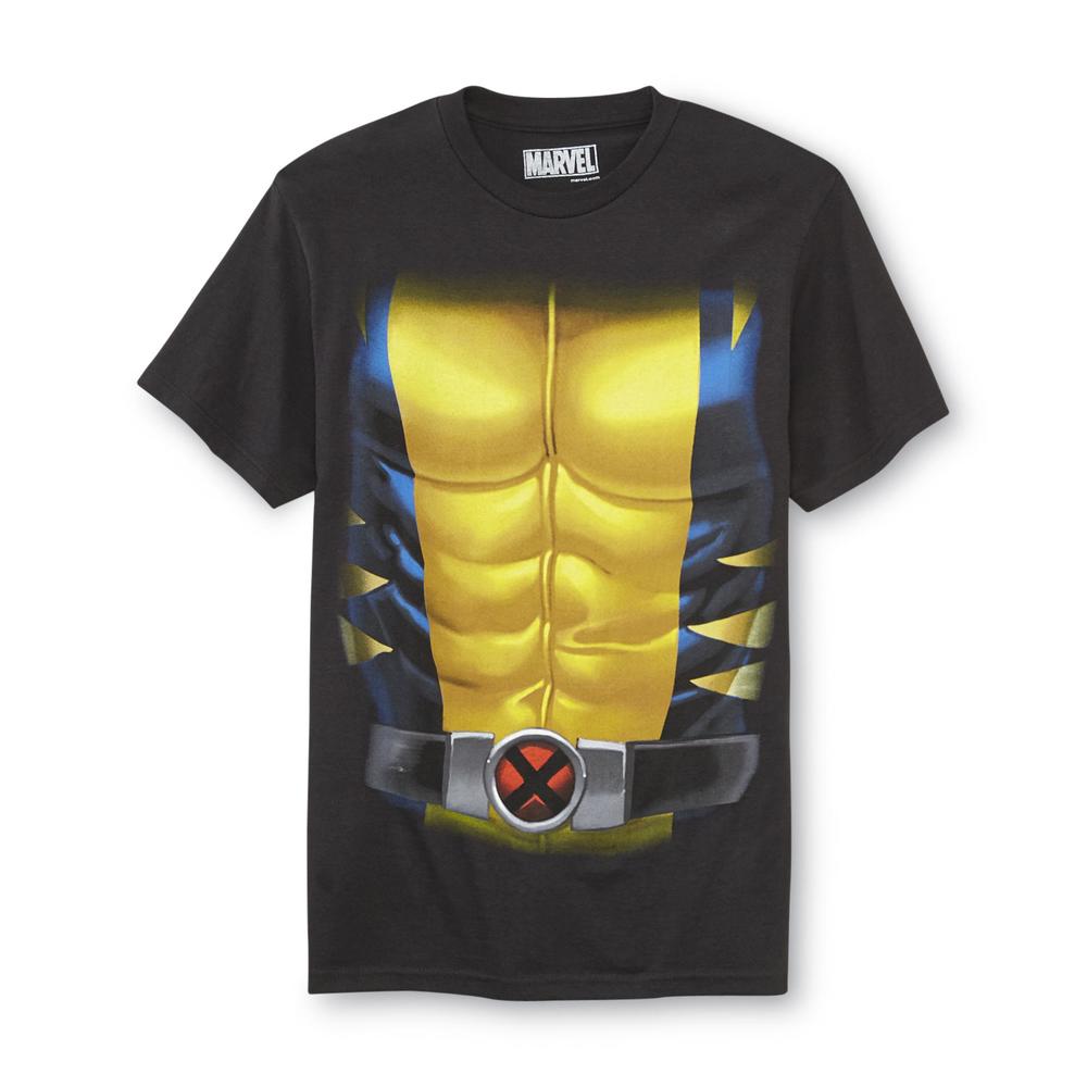 Marvel Young Men's Wolverine Costume T-Shirt