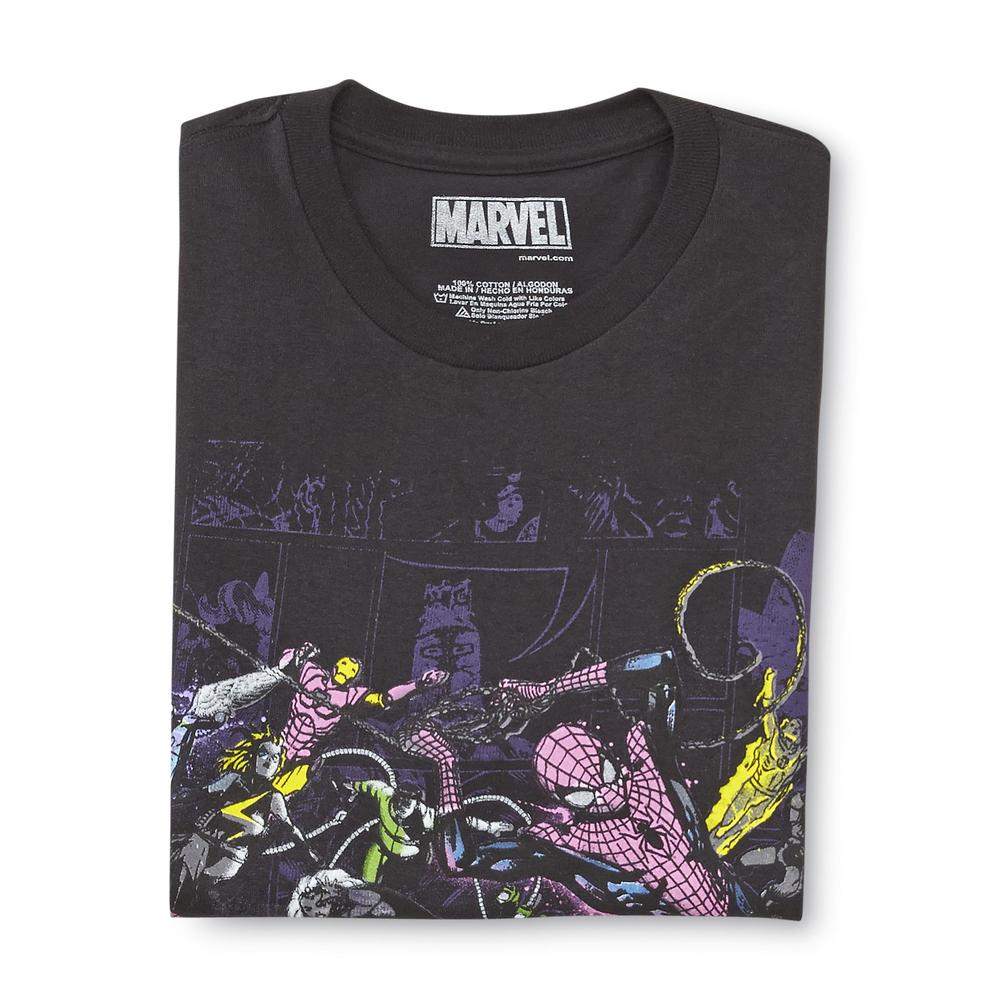 Screen Tee Market Brands Young Men's X-Men  Avengers & Spider-Man T-Shirt