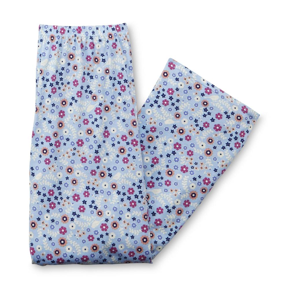 Pink K Women's Pajama Top & Pants - Floral