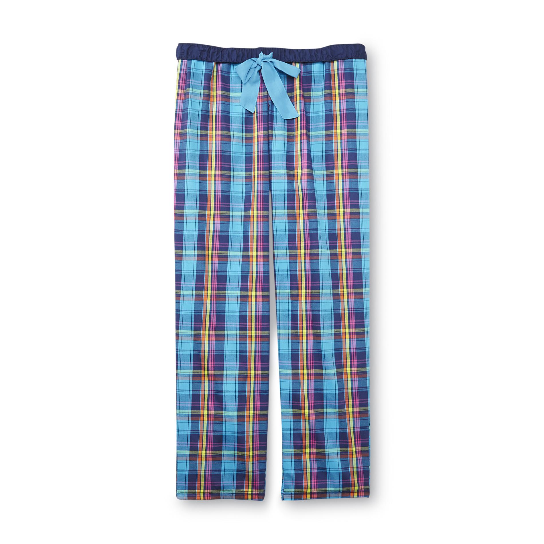 Joe Boxer Women's Flannel Pajama Pants Multicolored Plaid