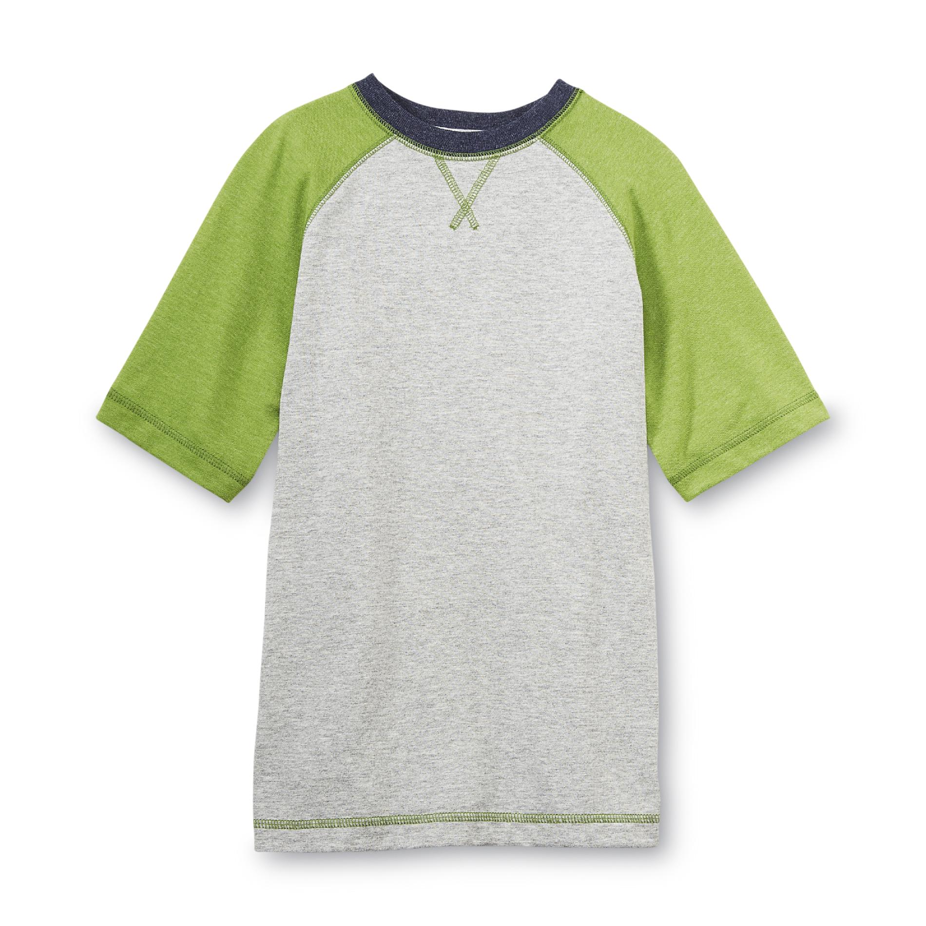 Basic Editions Boy's Raglan T-Shirt - Colorblock