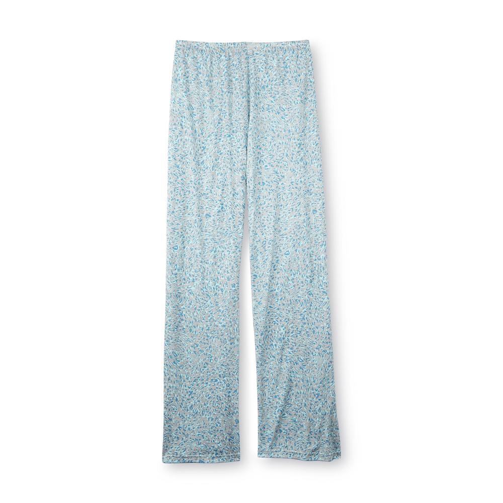 Jaclyn Smith Women's Pajama Top & Pants - Animal Print