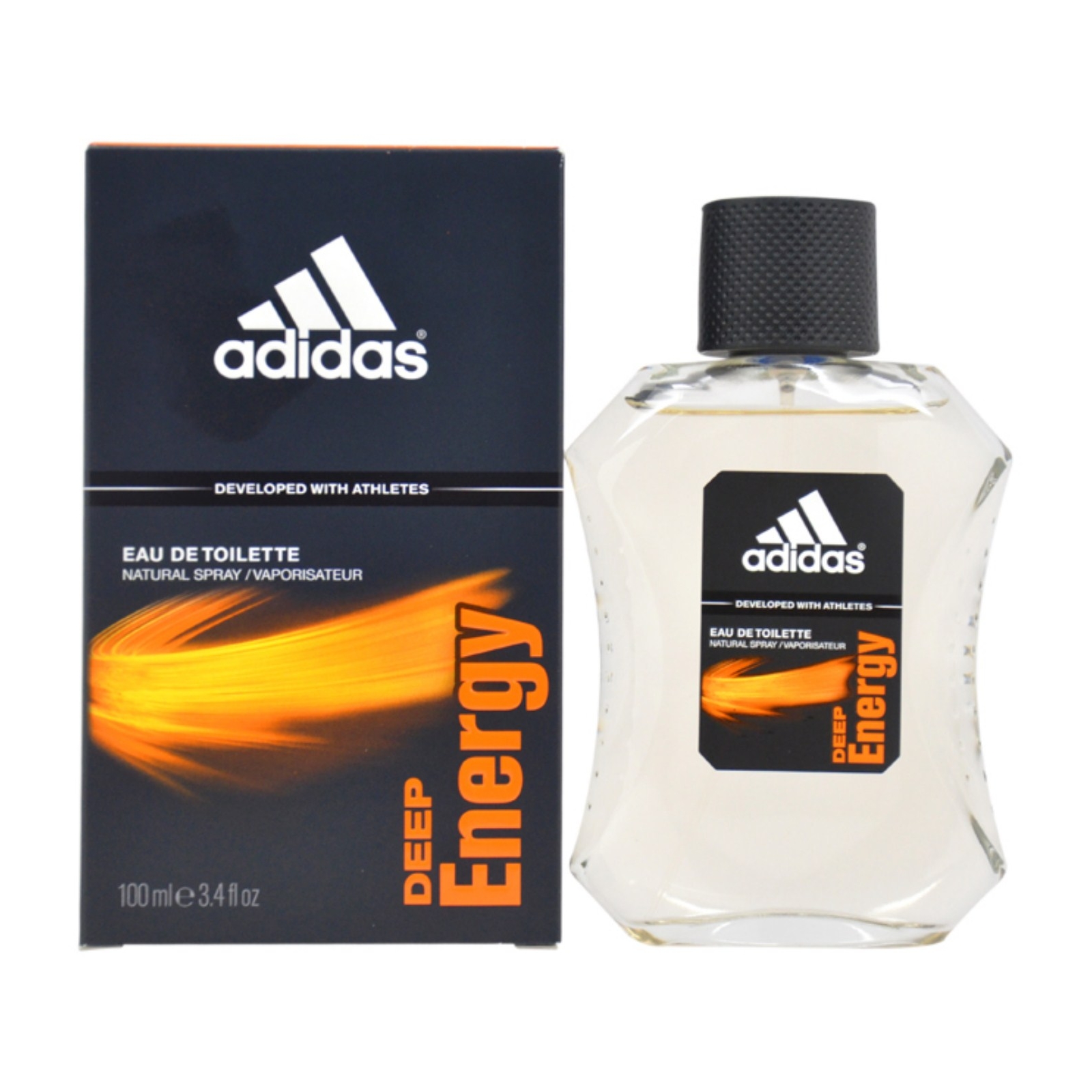 Adidas Deep Energy by  for Men - 3.4 oz EDT Spray