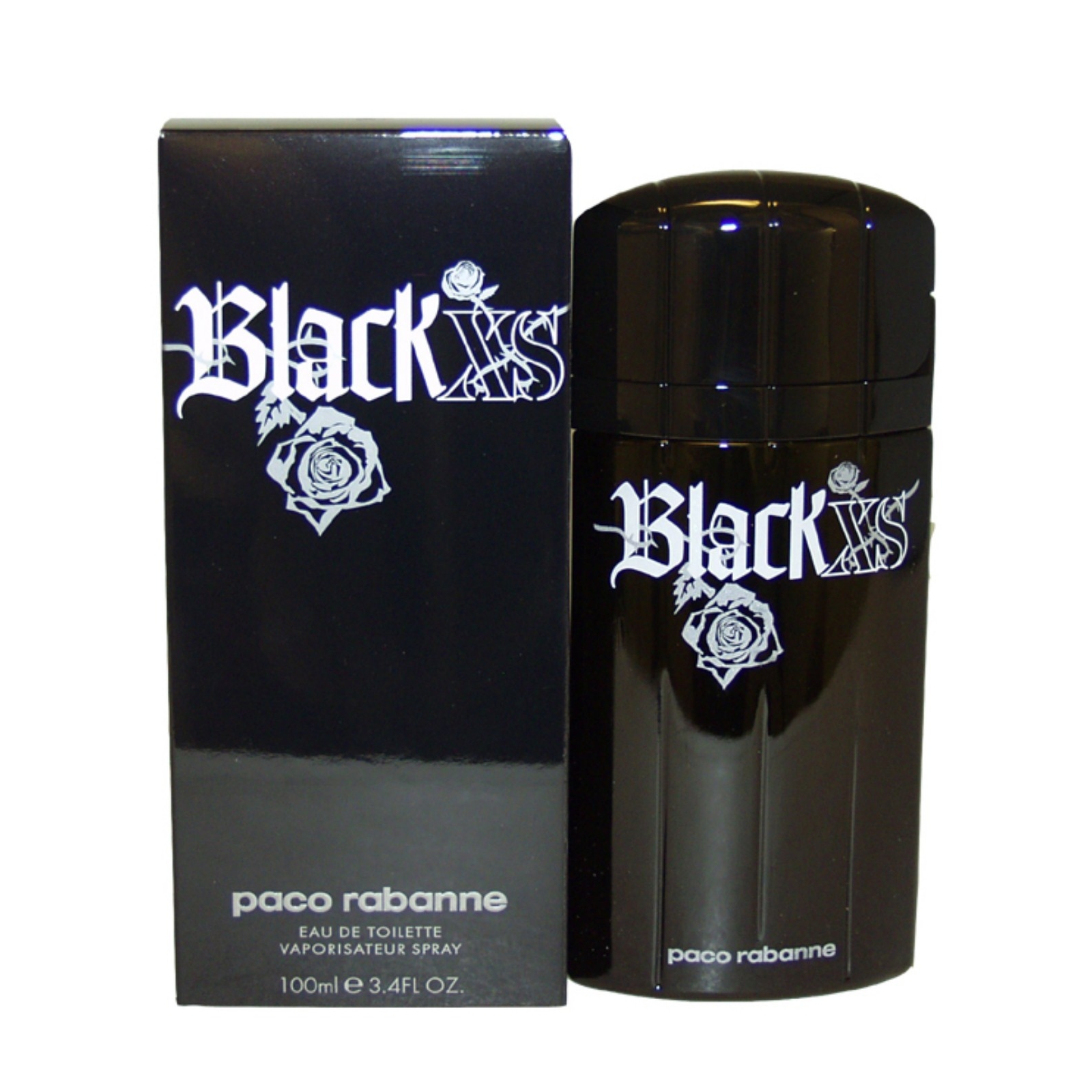 Paco Rabanne Black XS by  for Men - 3.4 oz EDT Spray