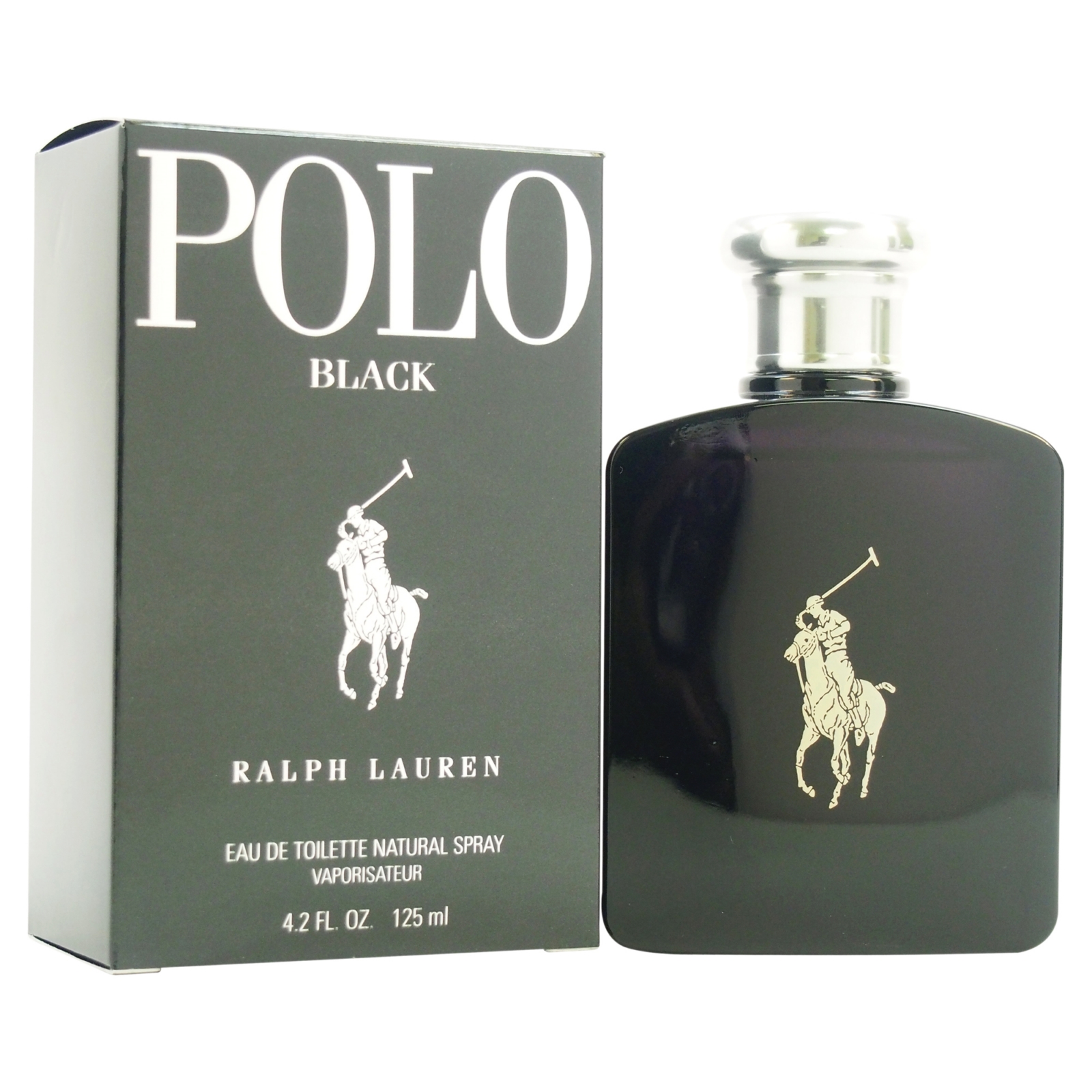 Ralph Lauren Polo Black by  for Men - 4.2 oz EDT Spray