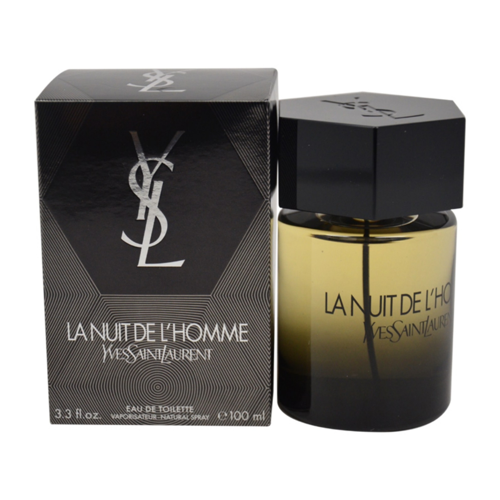 Yves Saint Laurent La Nuit De L'Homme by  for Men - 3.3 oz EDT Spray