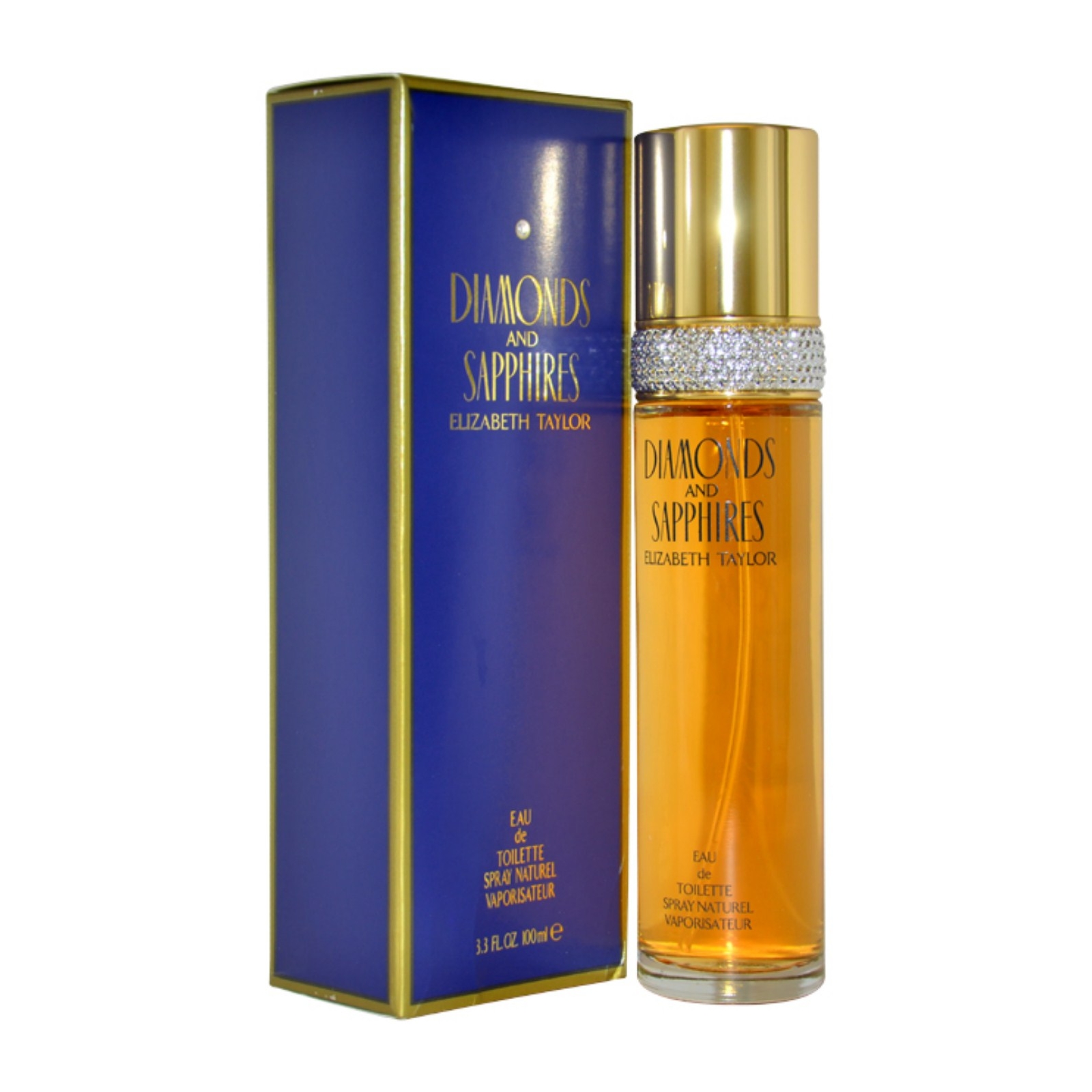 Elizabeth Taylor Diamonds and Sapphires by  for Women - 3.3 oz EDT Spray