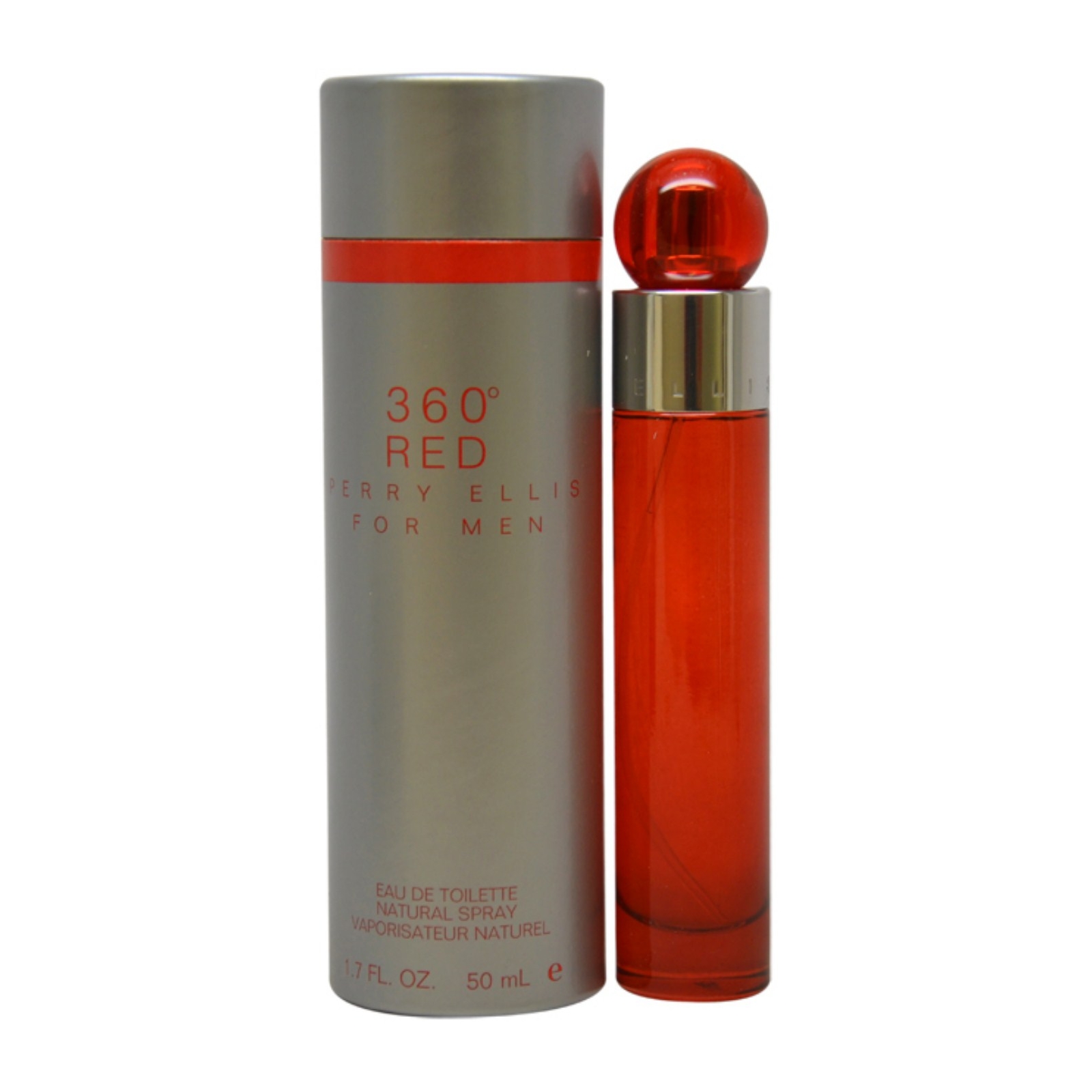 Perry Ellis 360 Red by  for Men - 1.7 oz EDT Spray