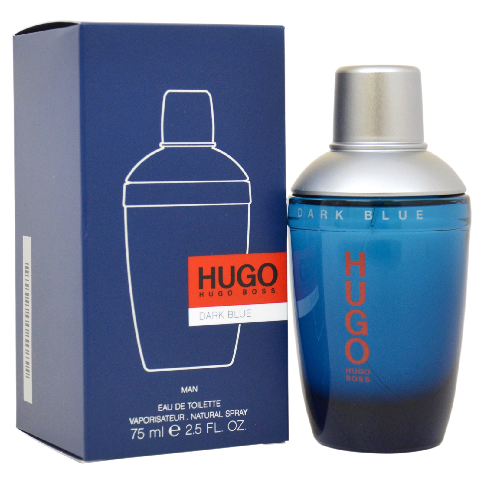 Hugo Boss Hugo Dark Blue by  for Men - 2.5 oz EDT Spray