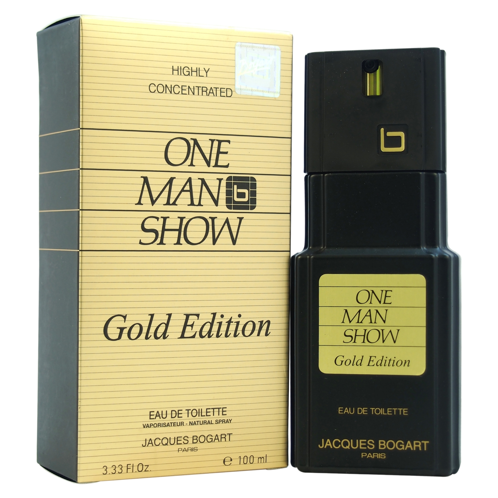 Jacques Bogart One Man Show by  for Men - 3.33 oz EDT Spray (Gold Edition)