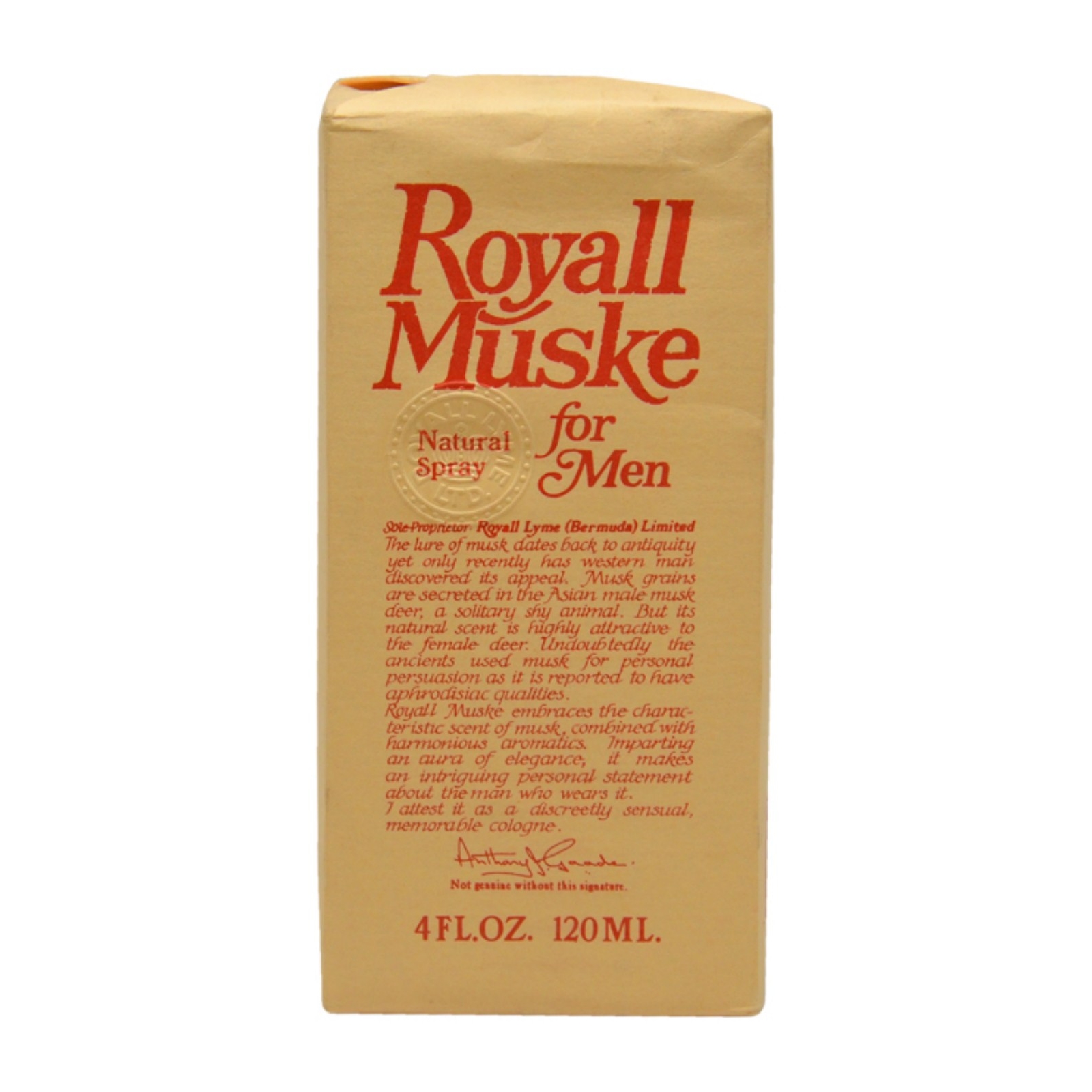 Royall Fragrances Royall Muske by  for Men - 4 oz All Purpose Cologne Spray