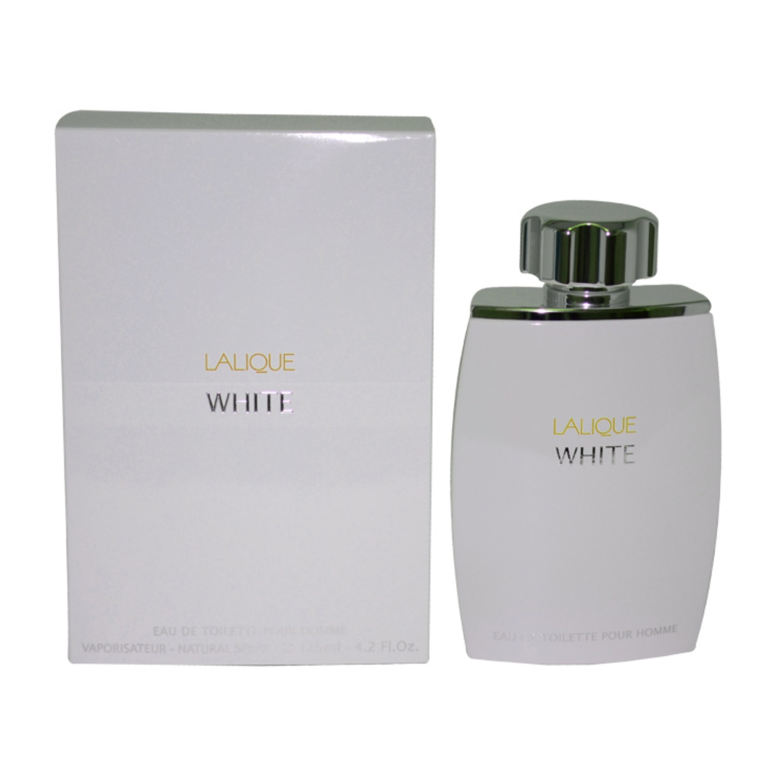 Lalique White by  for Men - 4.2 oz EDT Spray