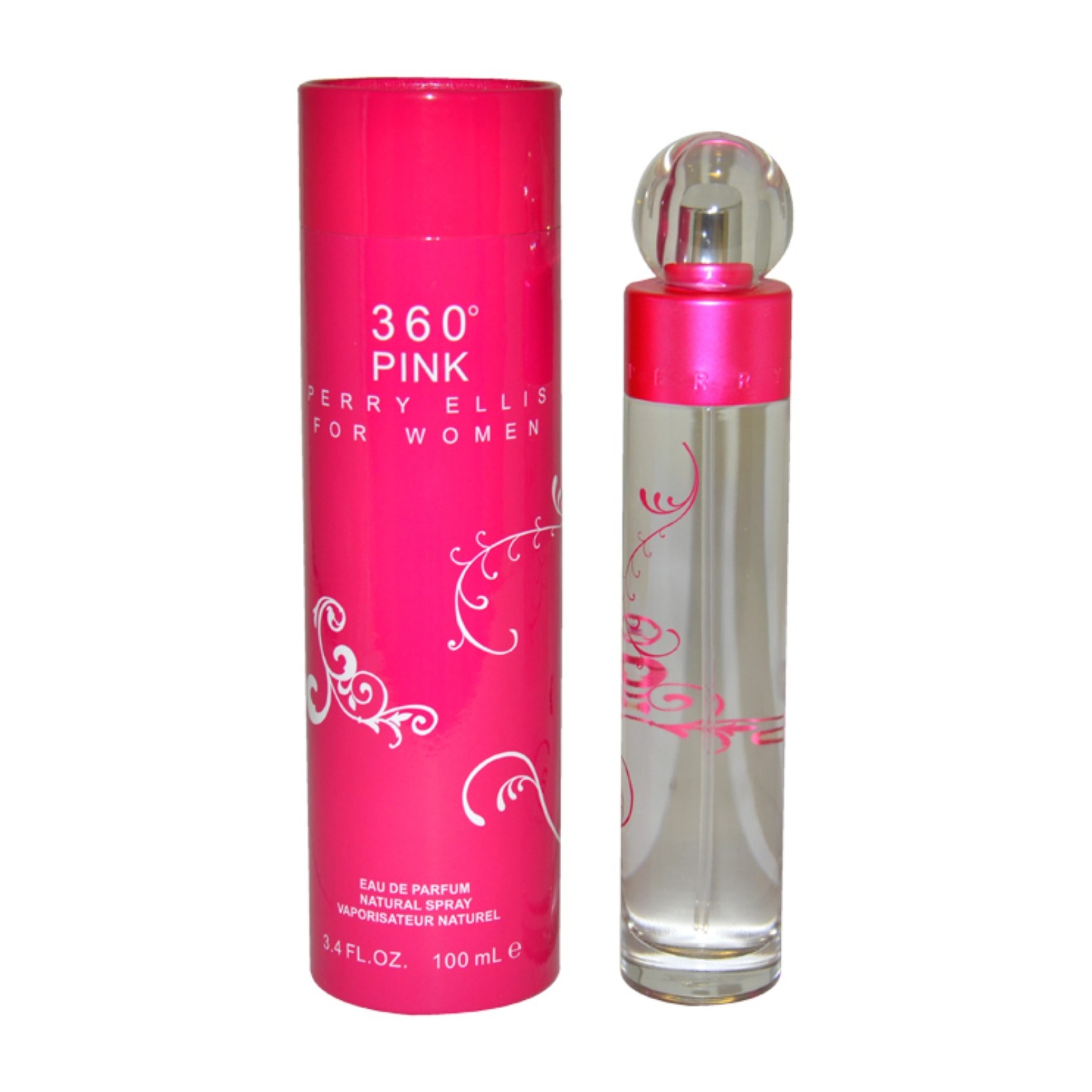 Perry Ellis 360 Pink by  for Women - 3.4 oz EDP Spray