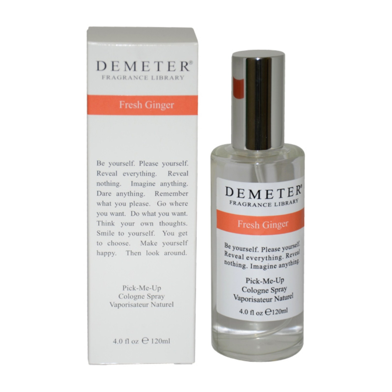 Demeter Fresh Ginger by  for Unisex - 4 oz Cologne Spray