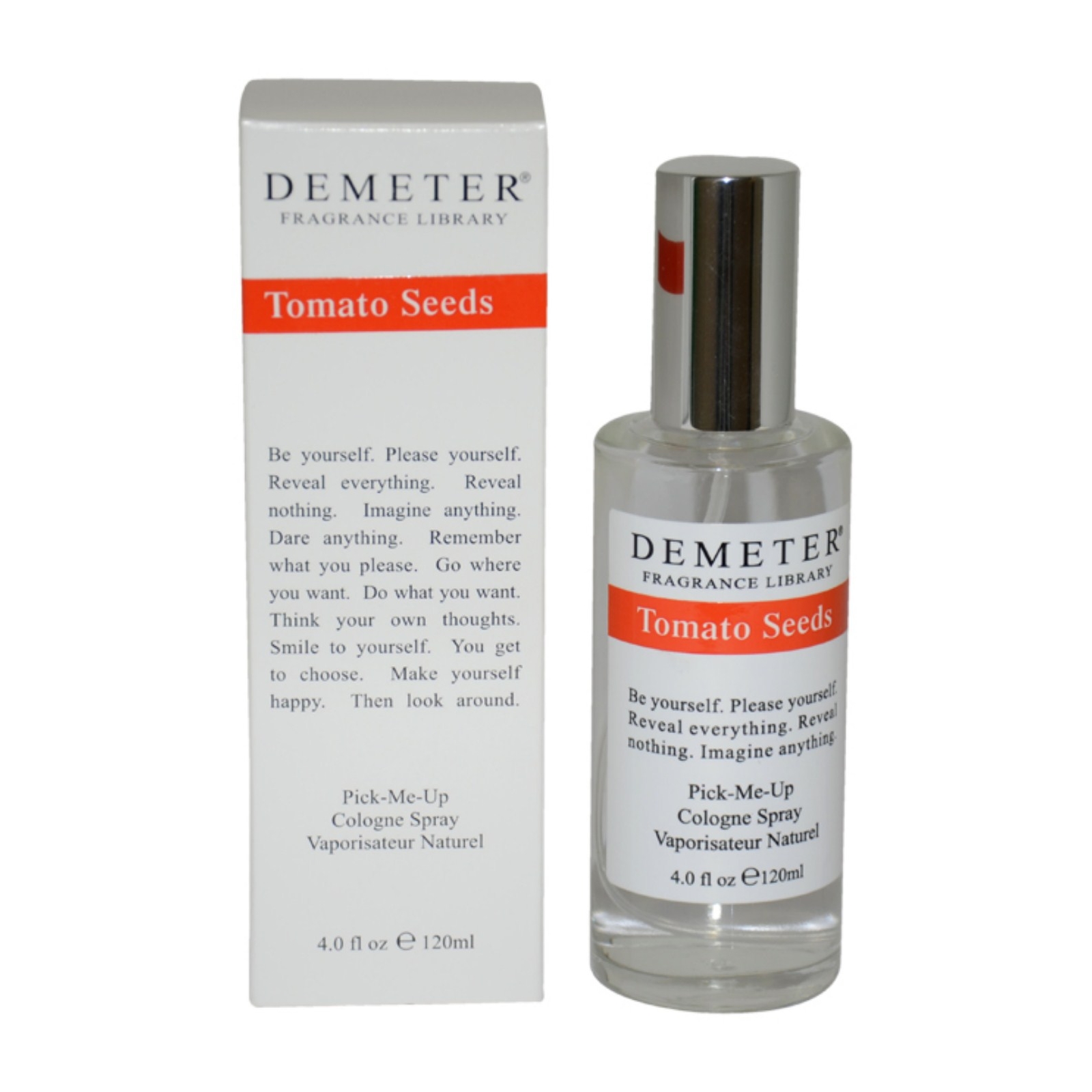 Demeter Tomato Seeds by  for Unisex - 4 oz Cologne Spray