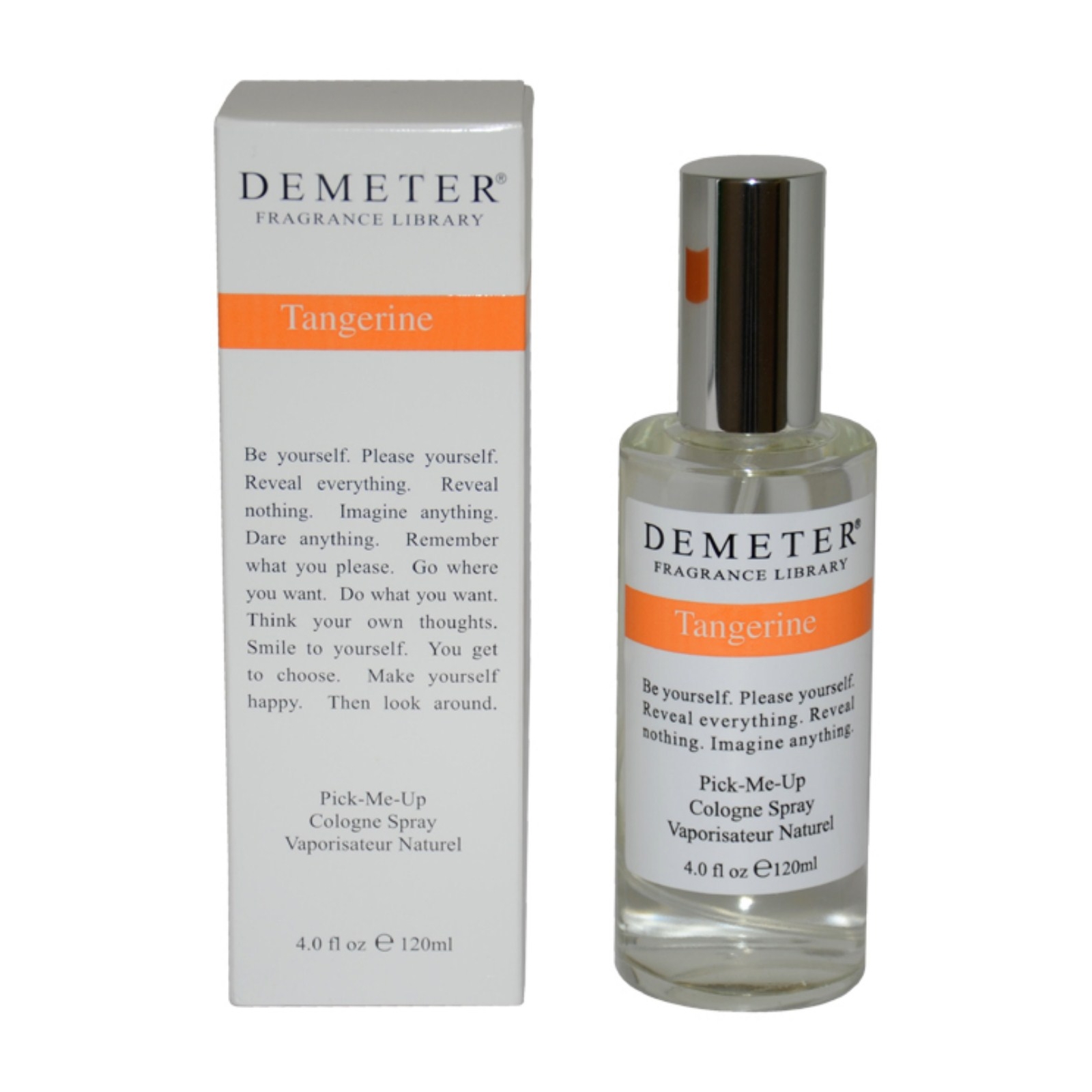 Demeter Tangerine by  for Unisex - 4 oz Cologne Spray