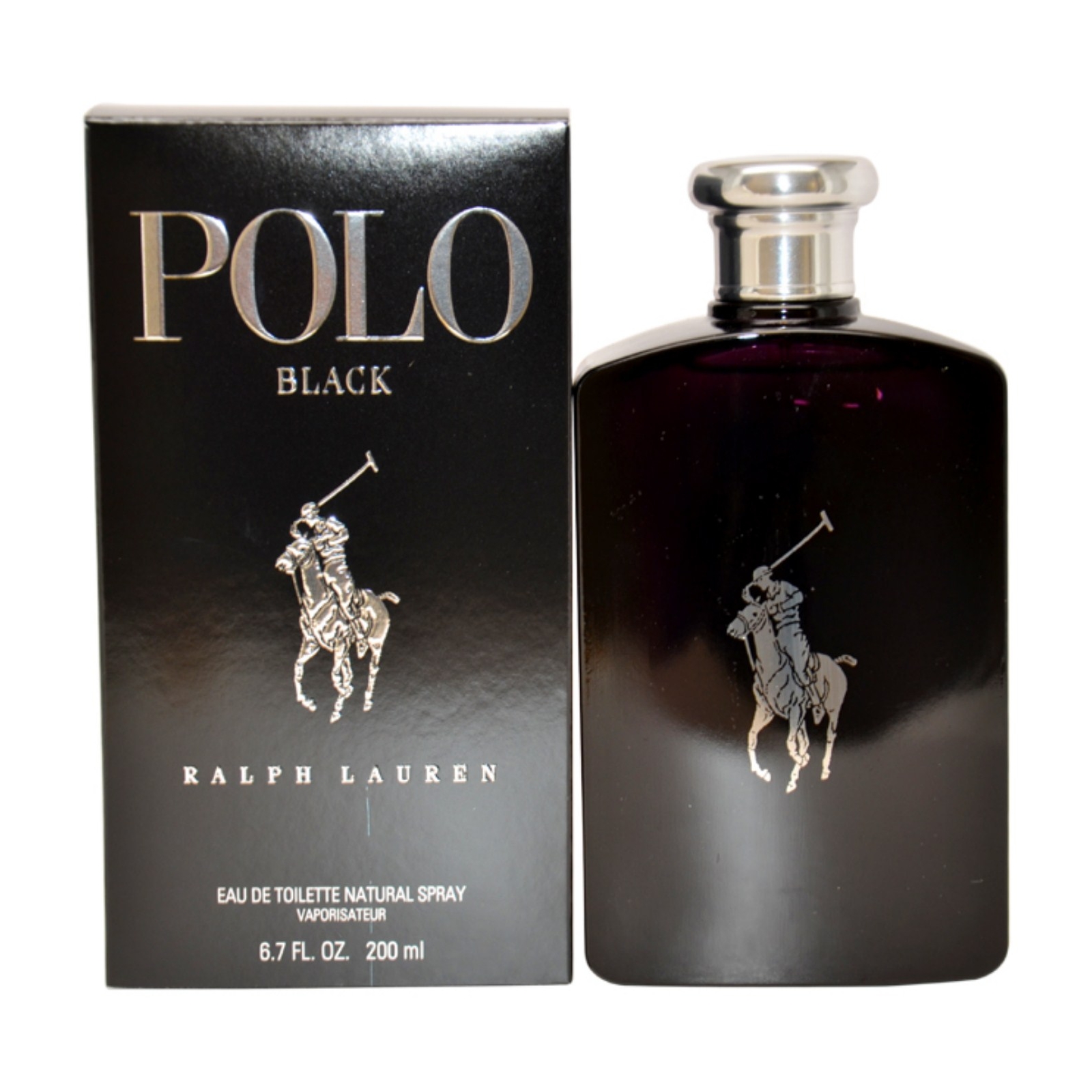 Ralph Lauren Polo Black by  for Men - 6.7 oz EDT Spray