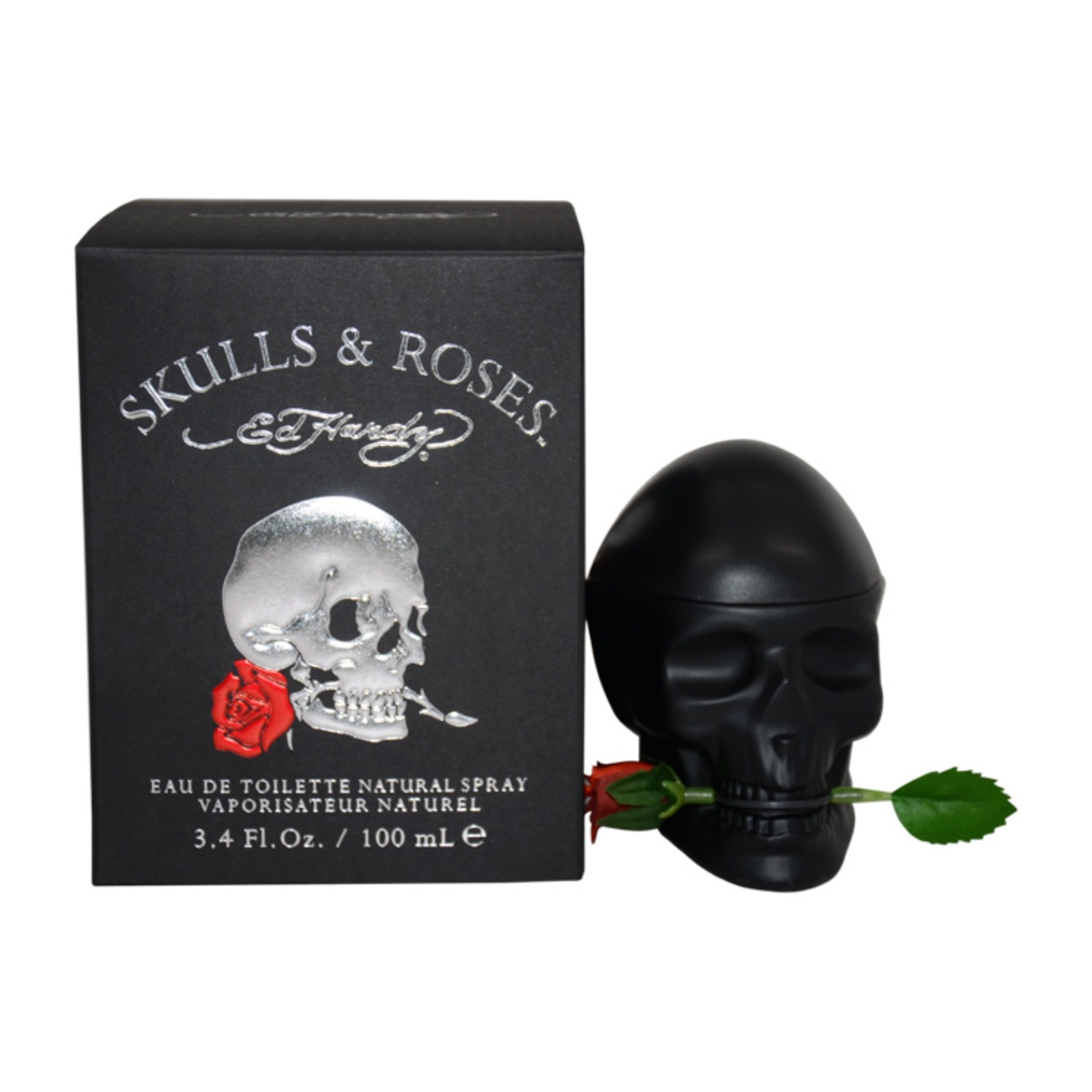 Christian Audigier Ed Hardy Skulls & Roses by  for Men - 3.4 oz EDT Spray