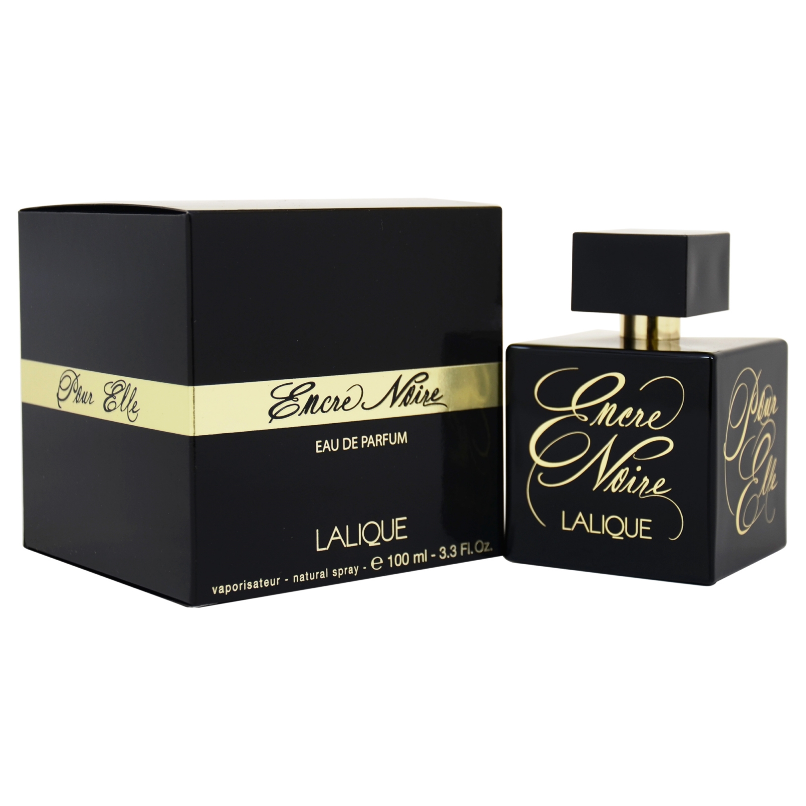 Lalique Encre Noire Pour Elle by  for Women - 3.3 oz EDP Spray