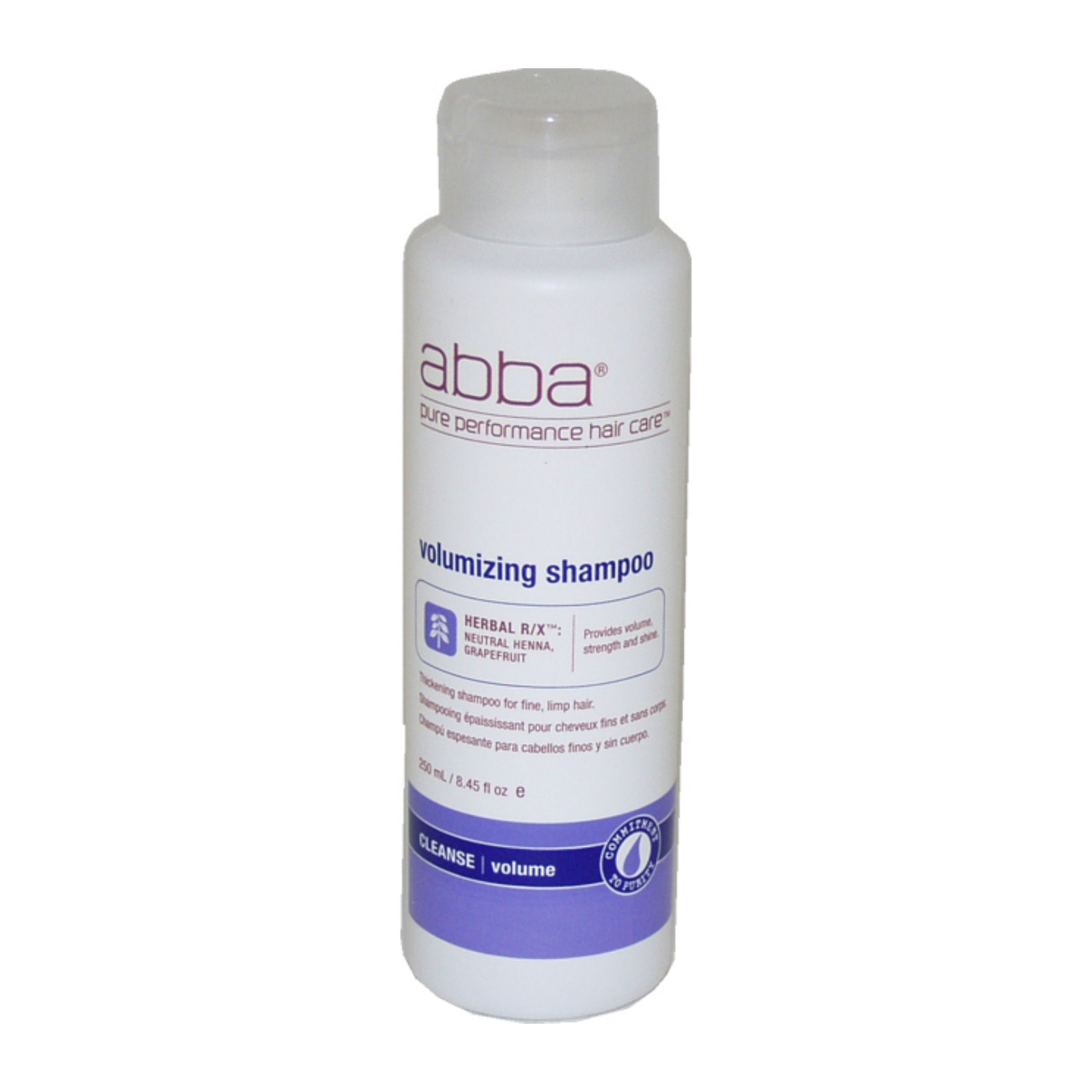 Abba Pure Volumizing Shampoo by  for Unisex - 8.45 oz Shampoo