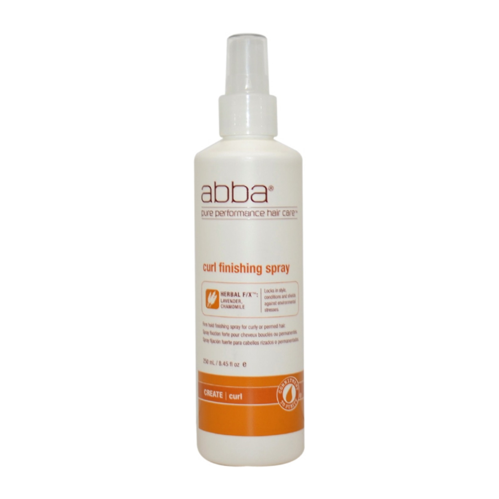 Abba Pure Curl Finish Spray by  for Unisex - 8.45 oz Hair Spray