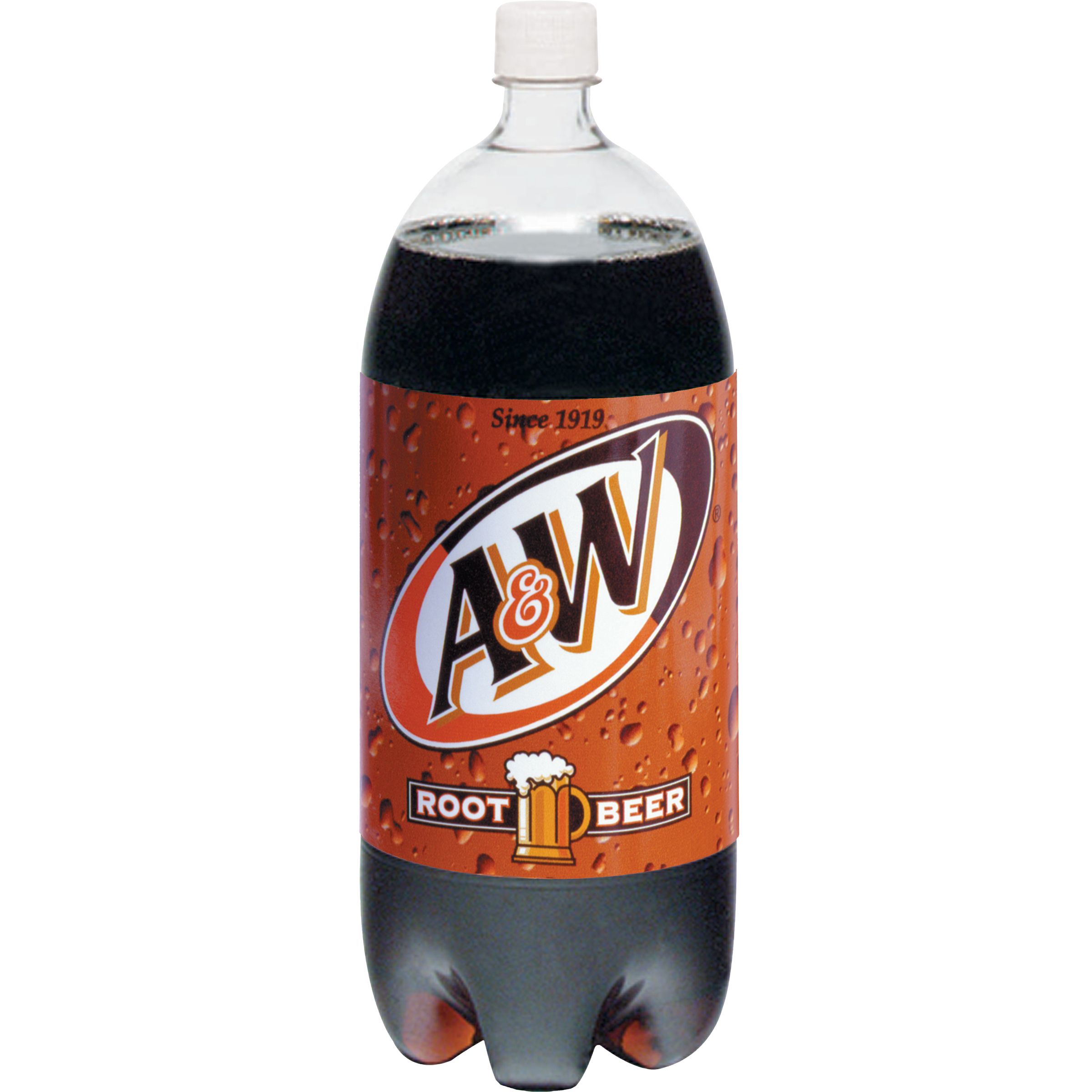 A&W Root Beer Plastic Bottle, 2 Liter