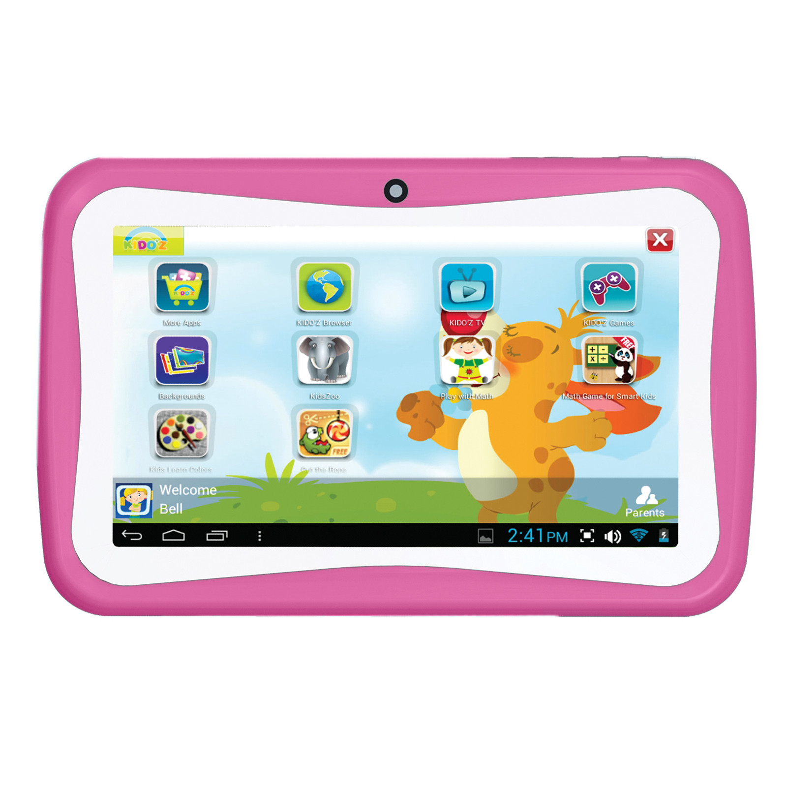 Supersonic 7 Android 4.2 Touchscreen Dual Core Tablet with Kidoz