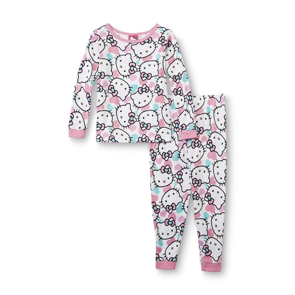Hello Kitty Toddler Girls 2-Pairs Pajamas