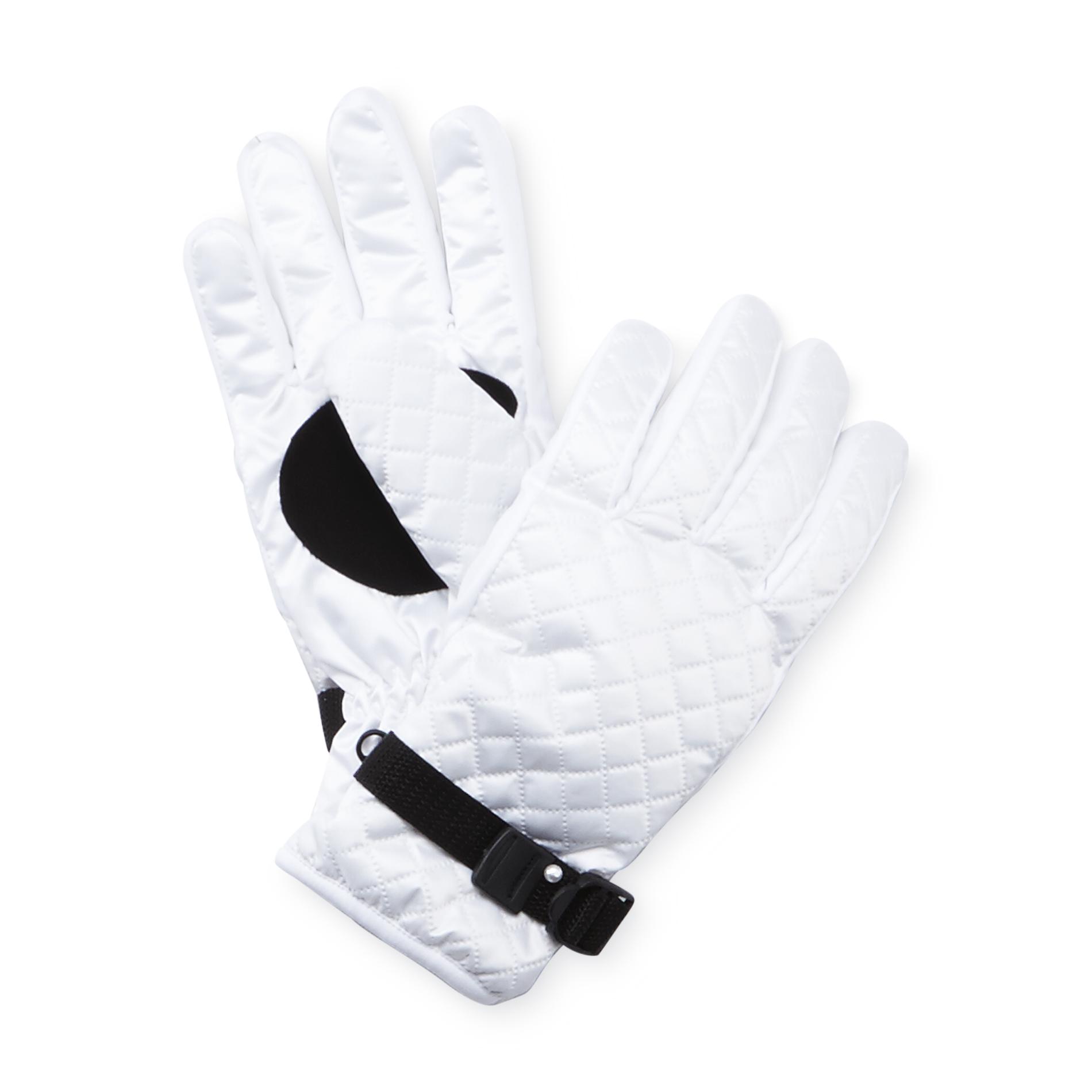 Joe Boxer Women's Quillted Ski Gloves