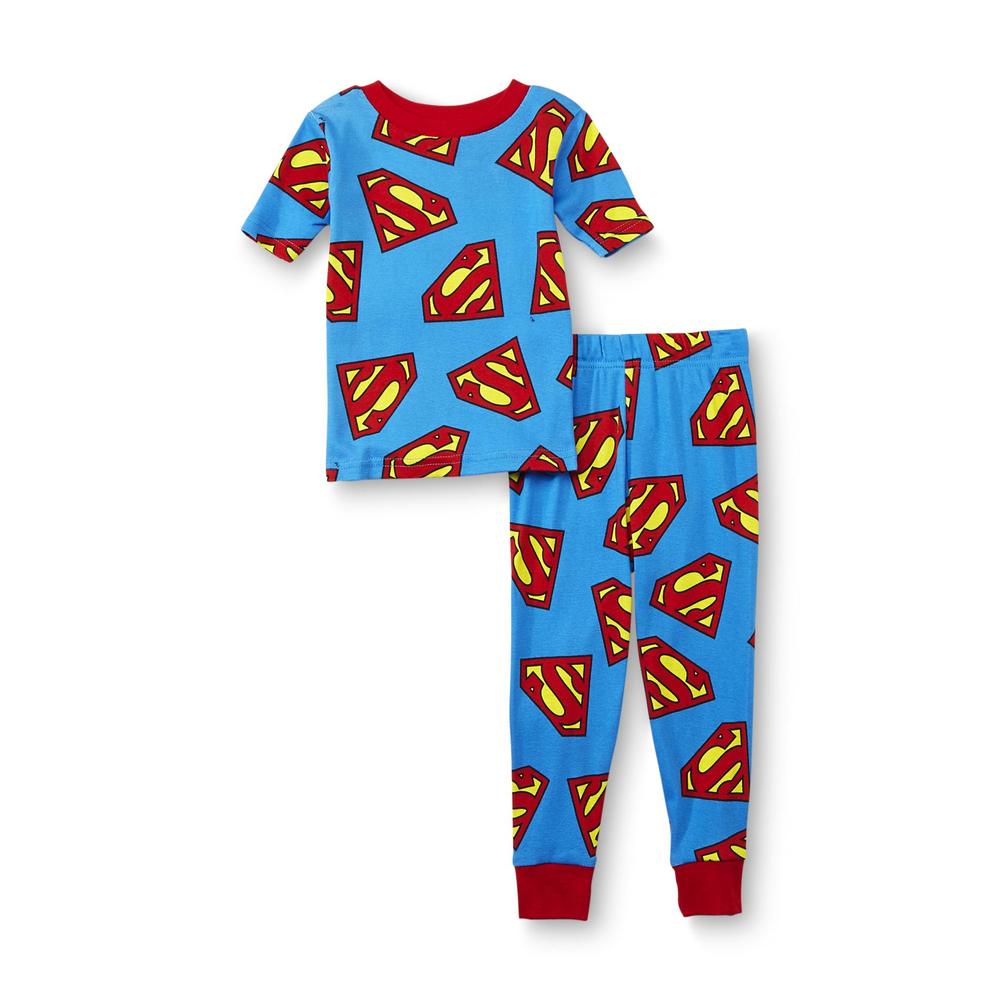 DC Comics Toddler Boy's 2-Pairs Short-Sleeve Pajamas - Superman