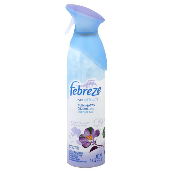 Febreze Air Effects Air Refresher, Spring & Renewal, 9.7 oz (275 g)