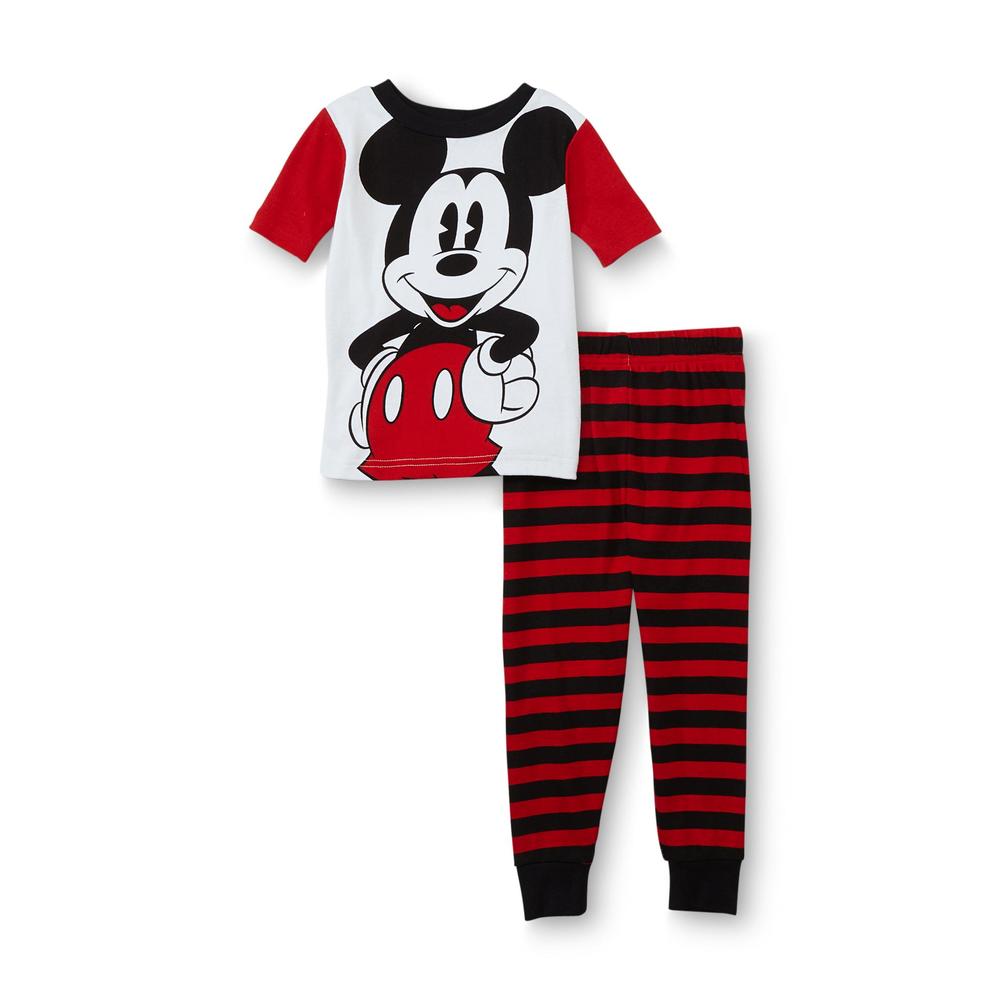 Disney Toddler Boy's 2-Pairs Short-Sleeve Pajamas - Mickey Mouse