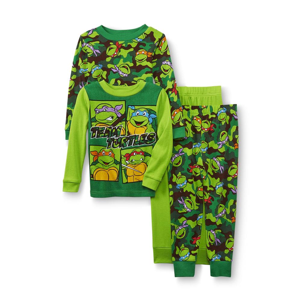 Nickelodeon Toddler Boy's 2-Pairs Long-Sleeve Pajamas - Teenage Mutant Ninja Turtles