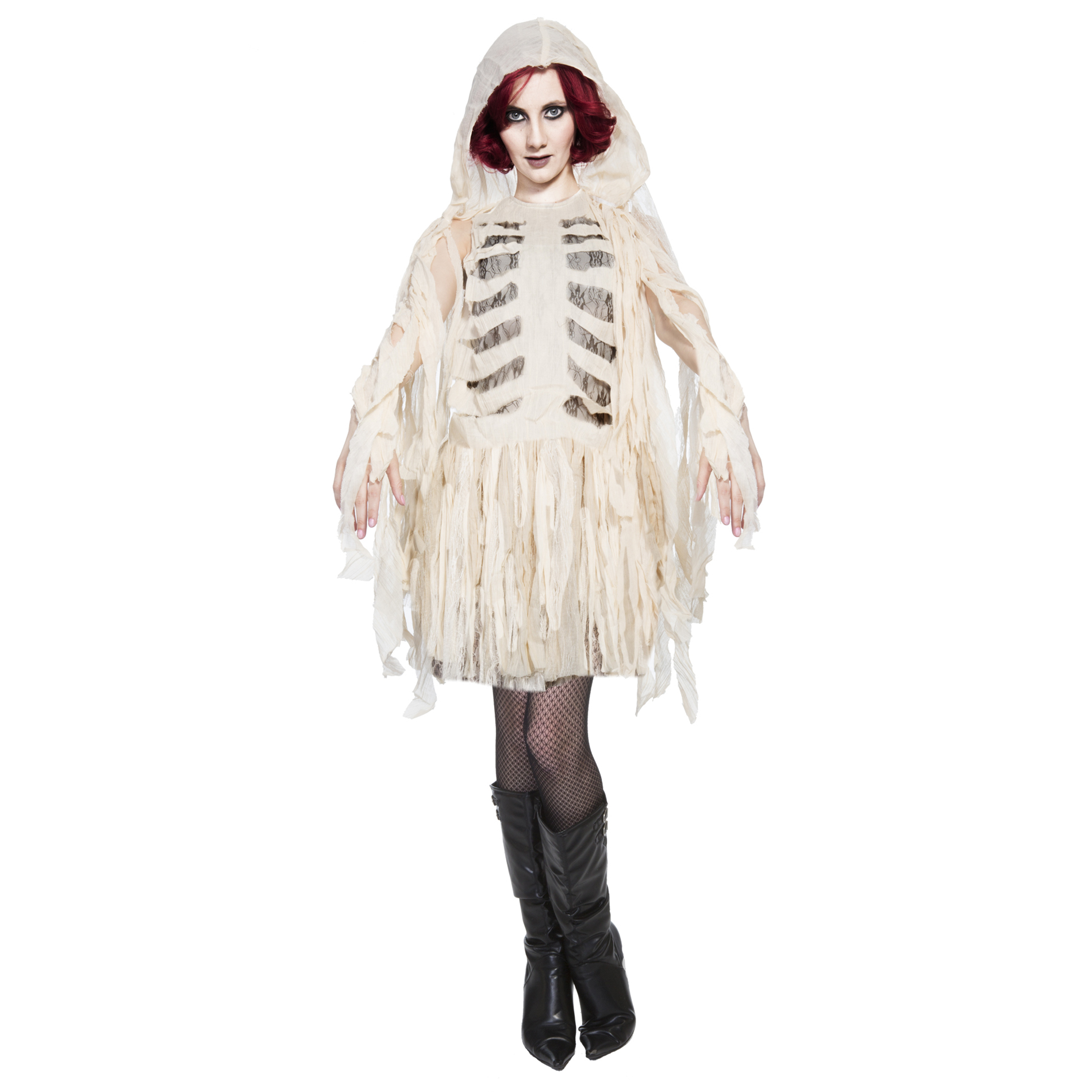 Totally Ghoul Women's Gothic Mummy- White