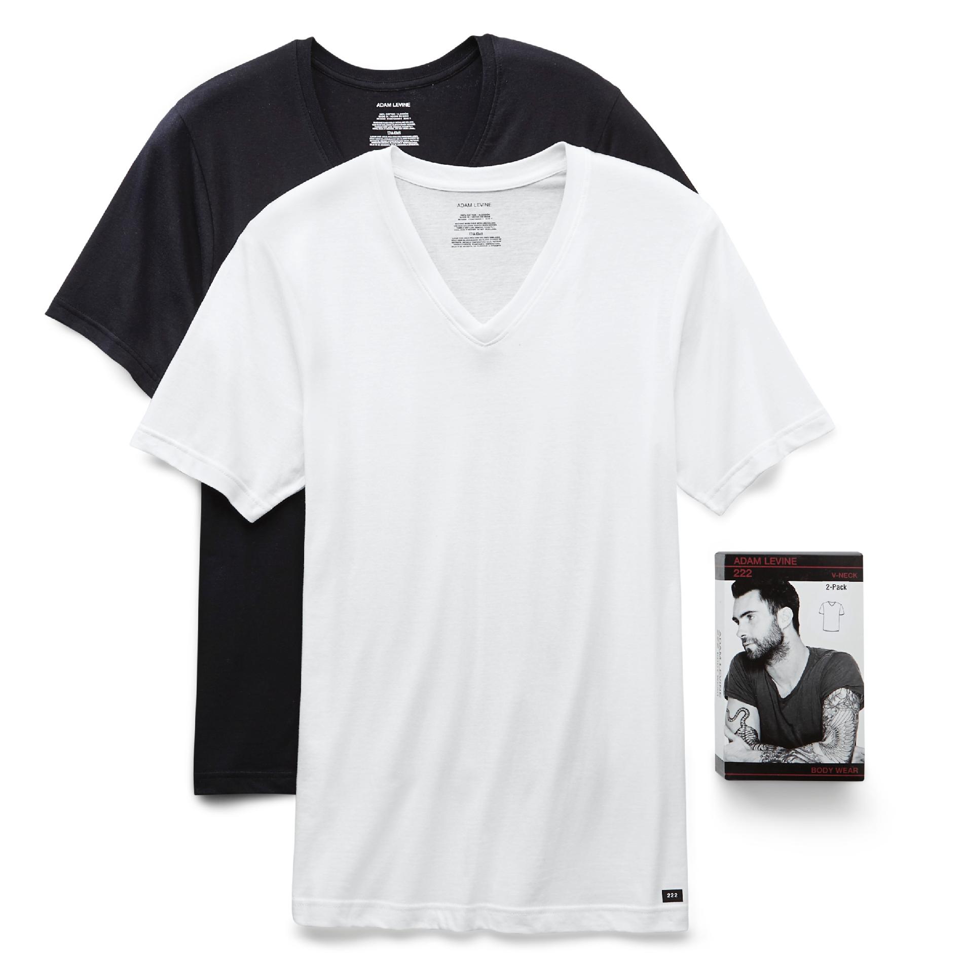 Adam Levine Men's 2-Pack V-Neck T-Shirt