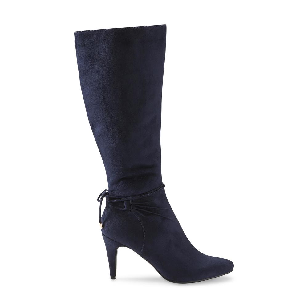 Covington Women's Gabrielle Knee-High Fashion Boot - Navy