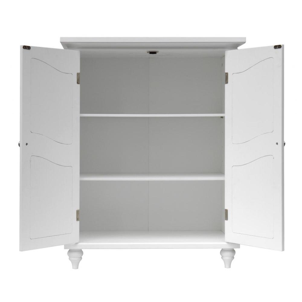 Elegant Home Fashions Versailles Floor Cabinet with 2 Doors