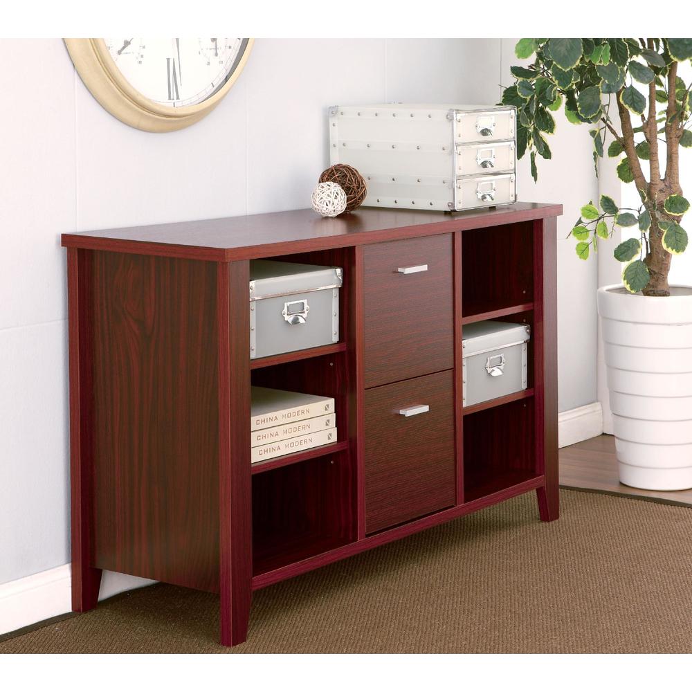 Furniture of America Grand Hestan Cappuccino Storage File Cabinet