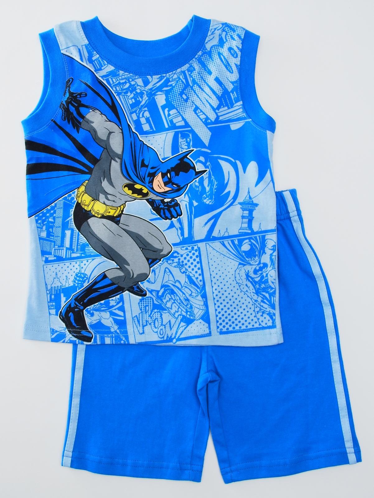 DC Comics Batman Infant & Toddler Boy's Graphic Muscle Shirt & Shorts
